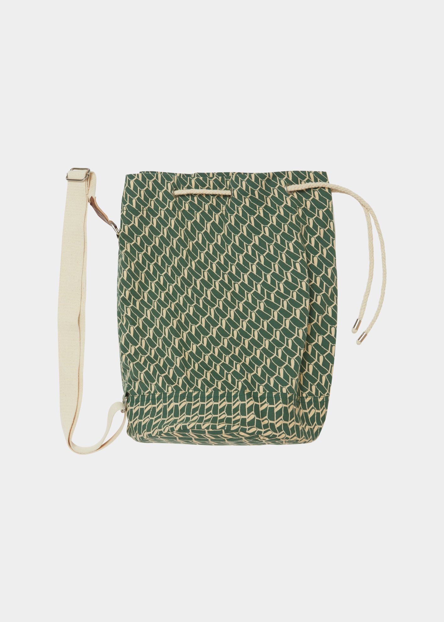 KALIMERI DUFFLE BAG - EMERALD GEO PRINT