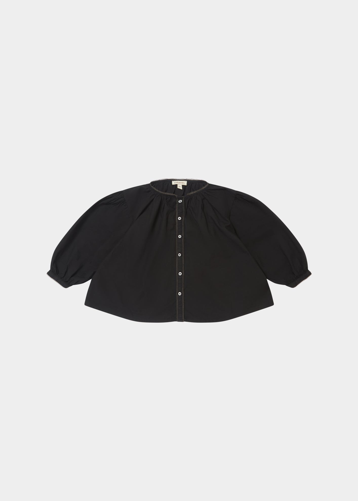 BRUNIA BLOUSE - BLACK