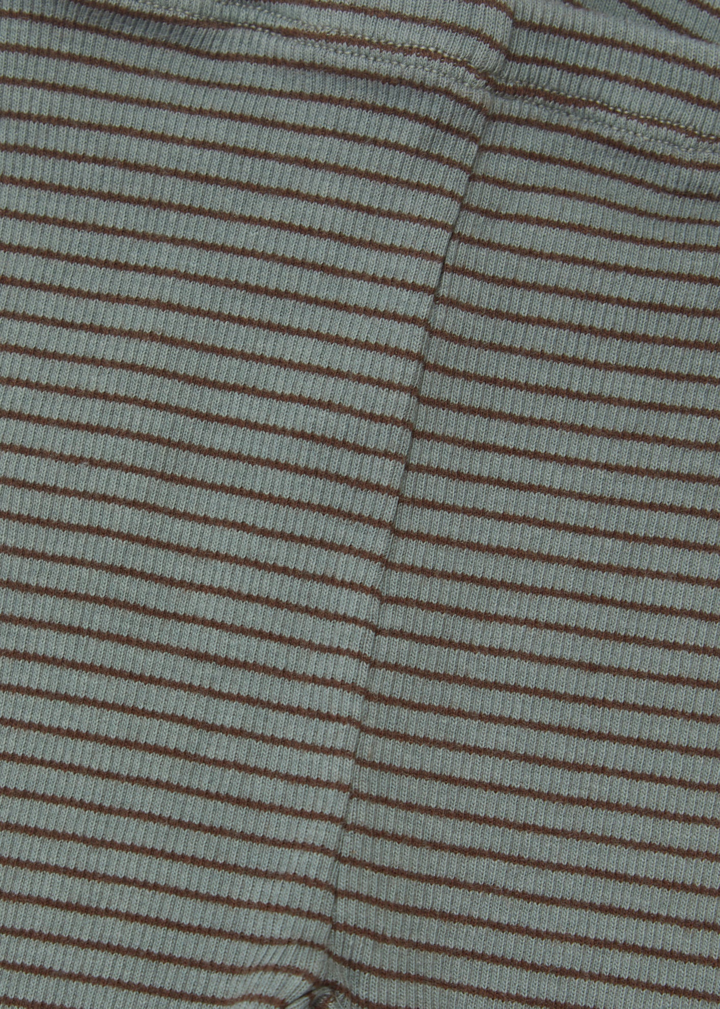 JUDD BABY LEGGINGS - SPRUCE/CHOCOLATE STRIPE