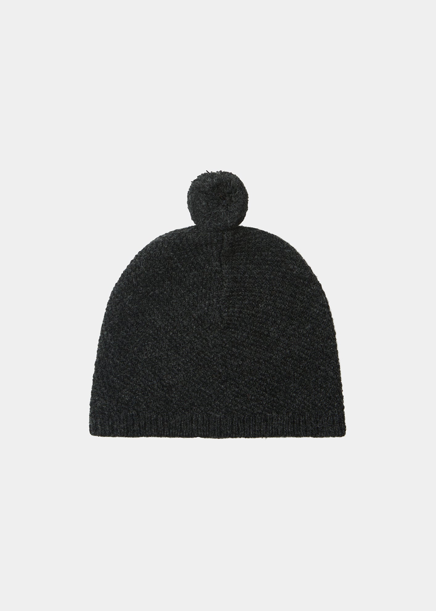 CORMORANT POM POM HAT - GRAPHITE