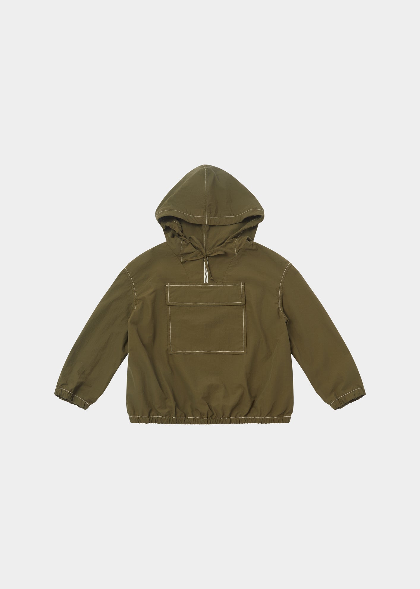 LEDUM HOODED COAT - TAUPE