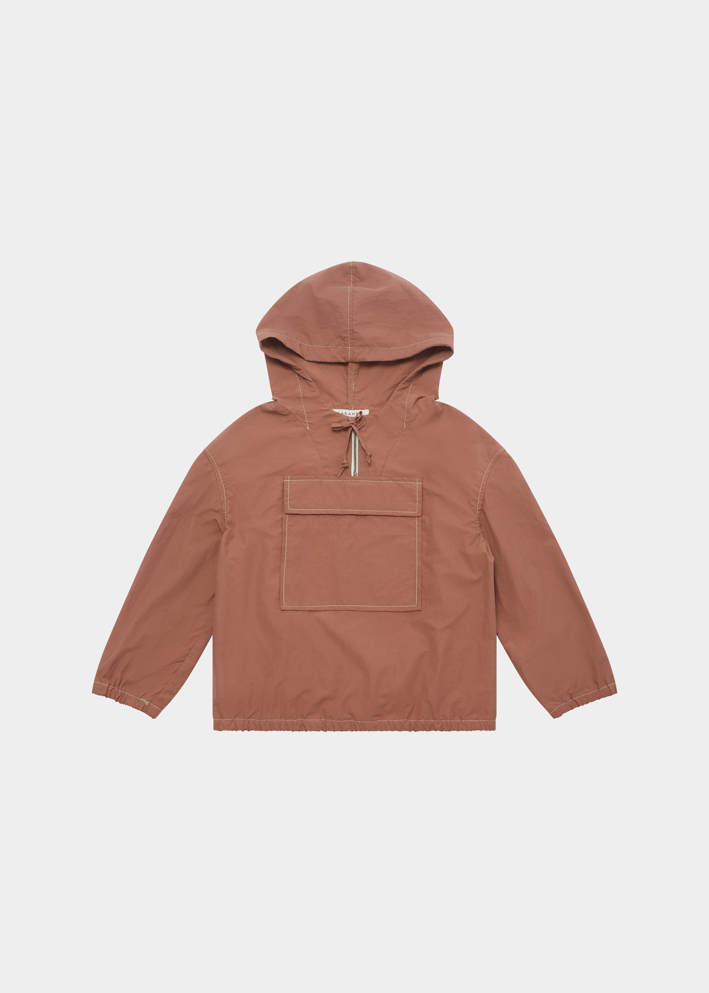LEDUM HOODED COAT - ROSE CANVAS