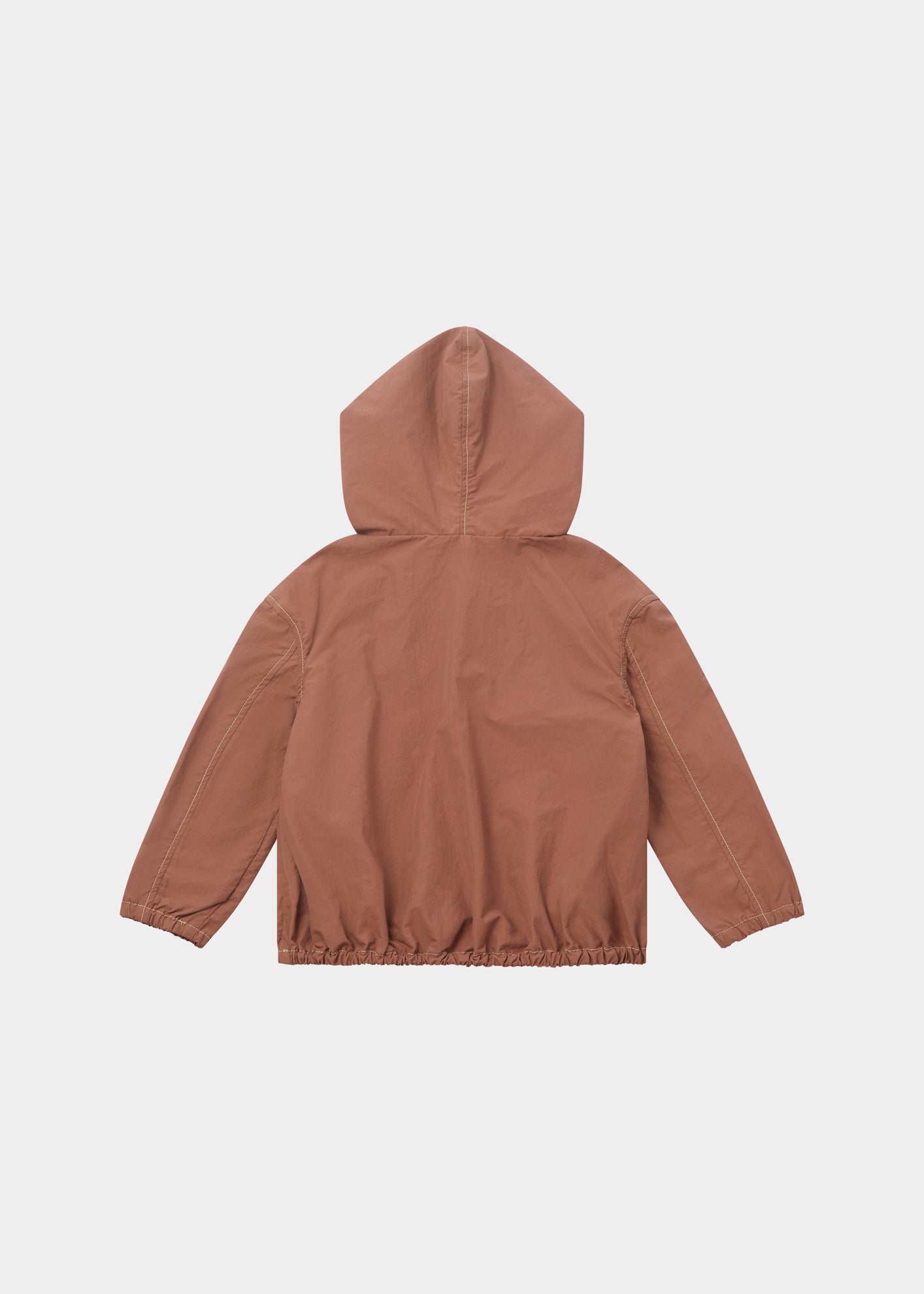 LEDUM HOODED COAT - ROSE CANVAS
