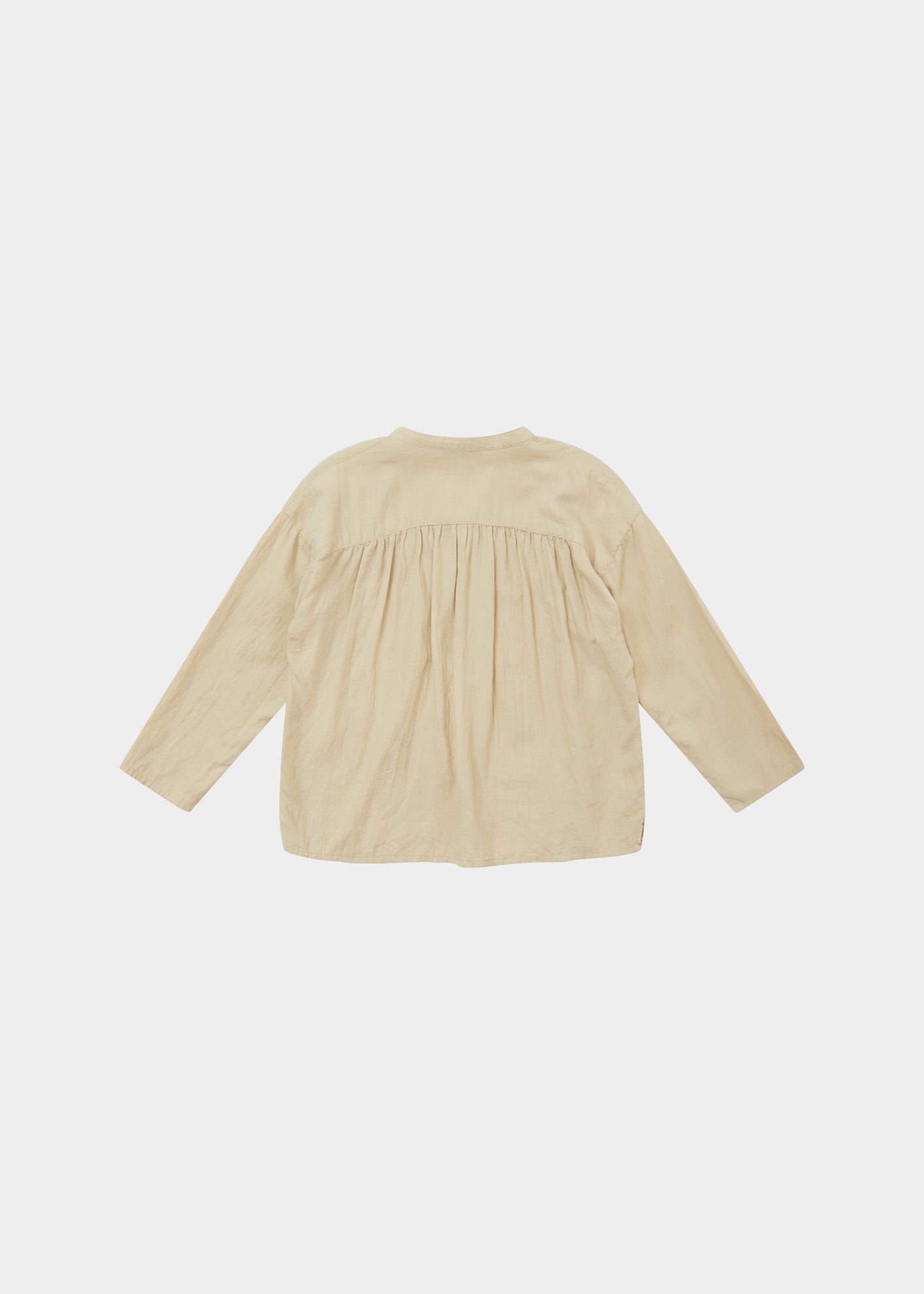 Children Designer Tops - Adonis Shirt - Sand Cotton