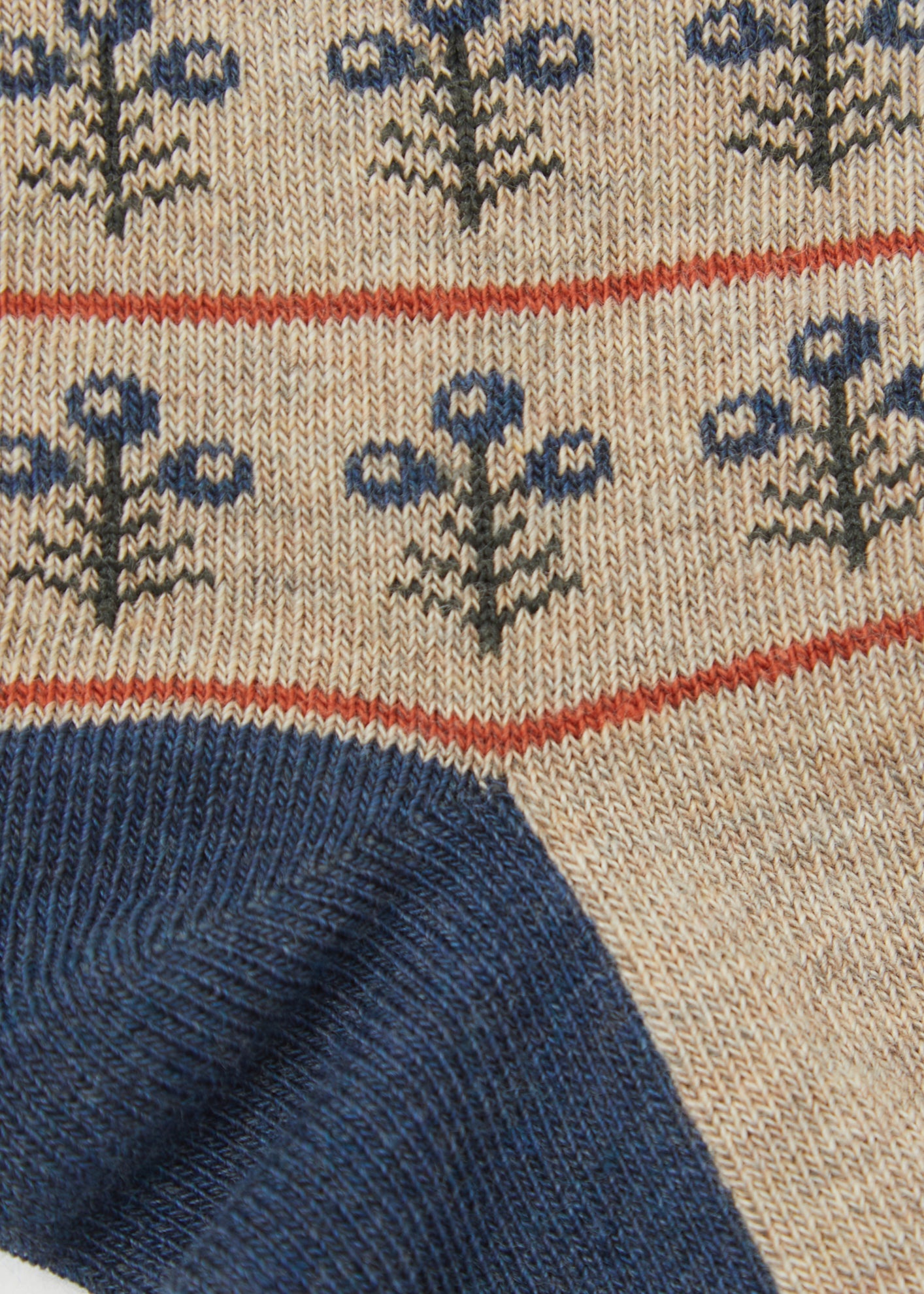 BABY RIB SOCKS - BLUEBERRY