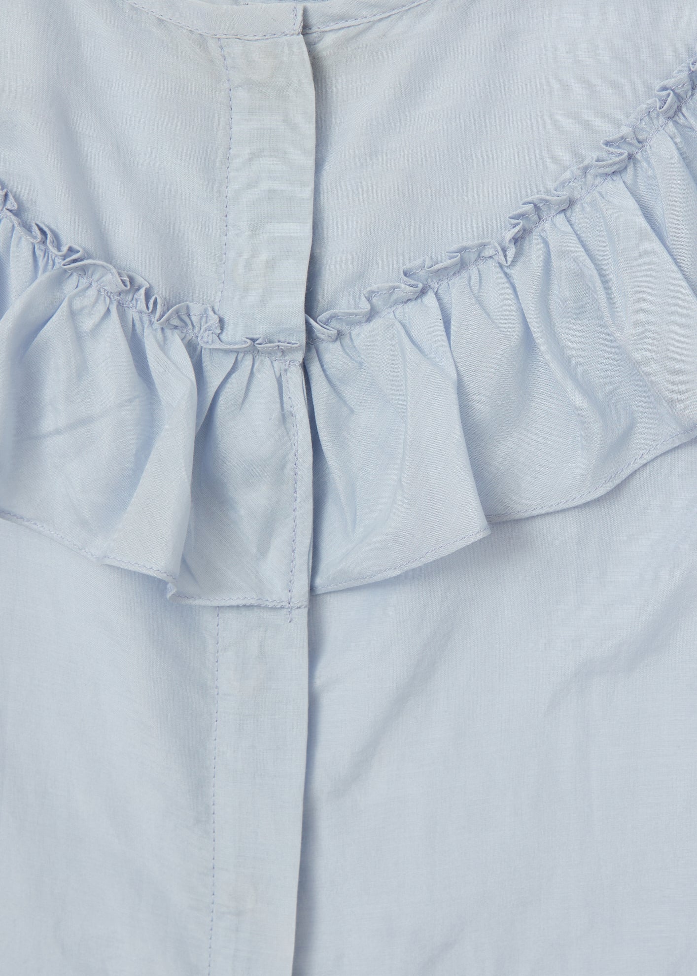 DUVALIA PARTY TOP - POWDER BLUE