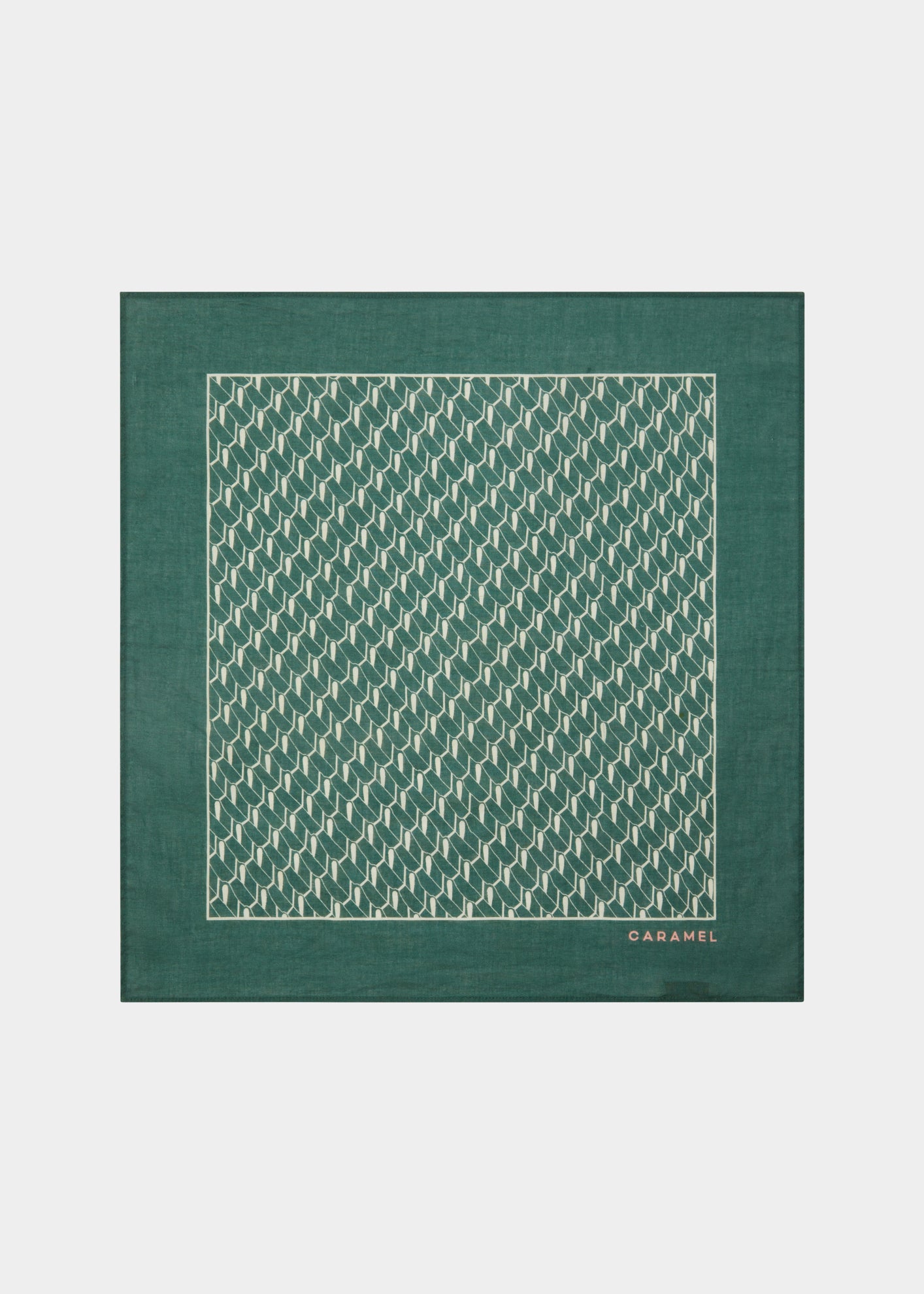 SCARF - EMERALD GEO PRINT