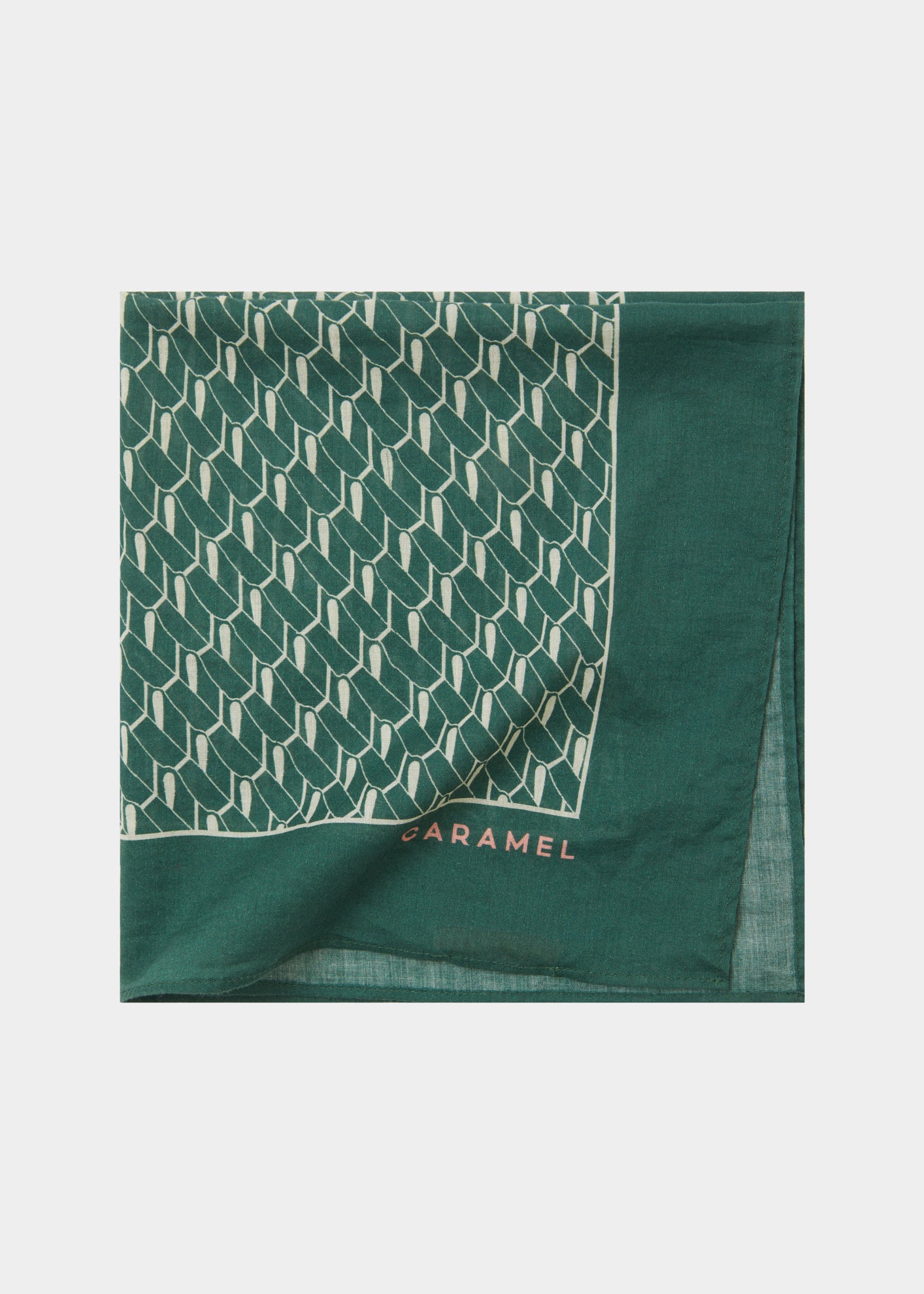 SCARF - EMERALD GEO PRINT
