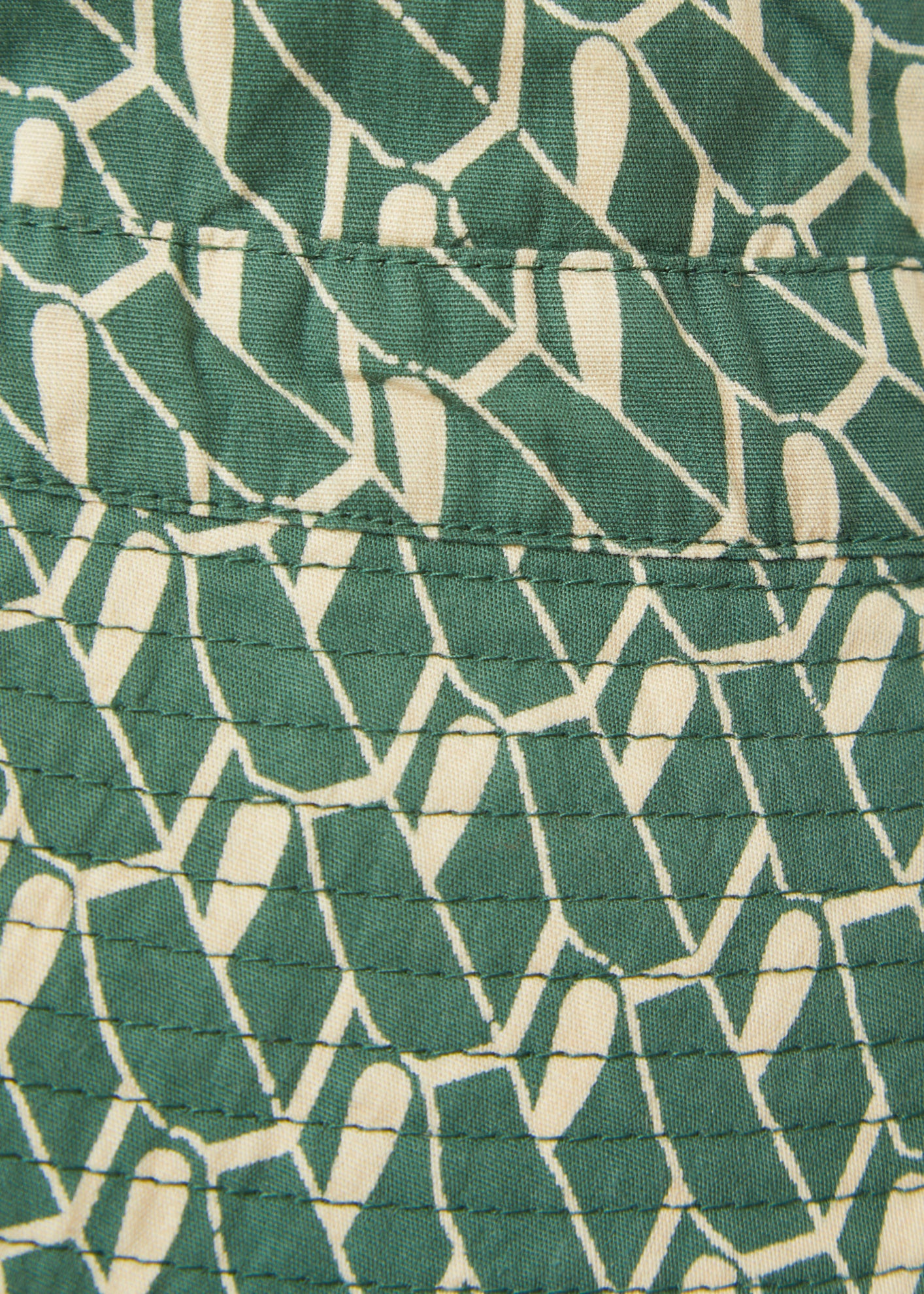 CEDRUS HAT - EMERALD GEO PRINT
