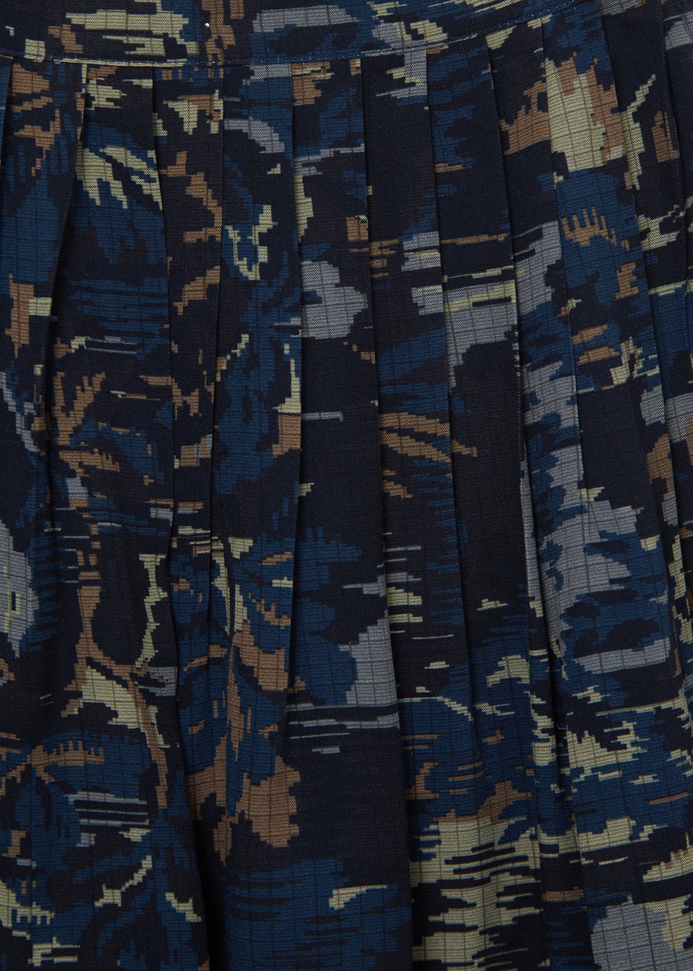 PRESTON SKIRT - TAPESTRY FLORAL BLUE