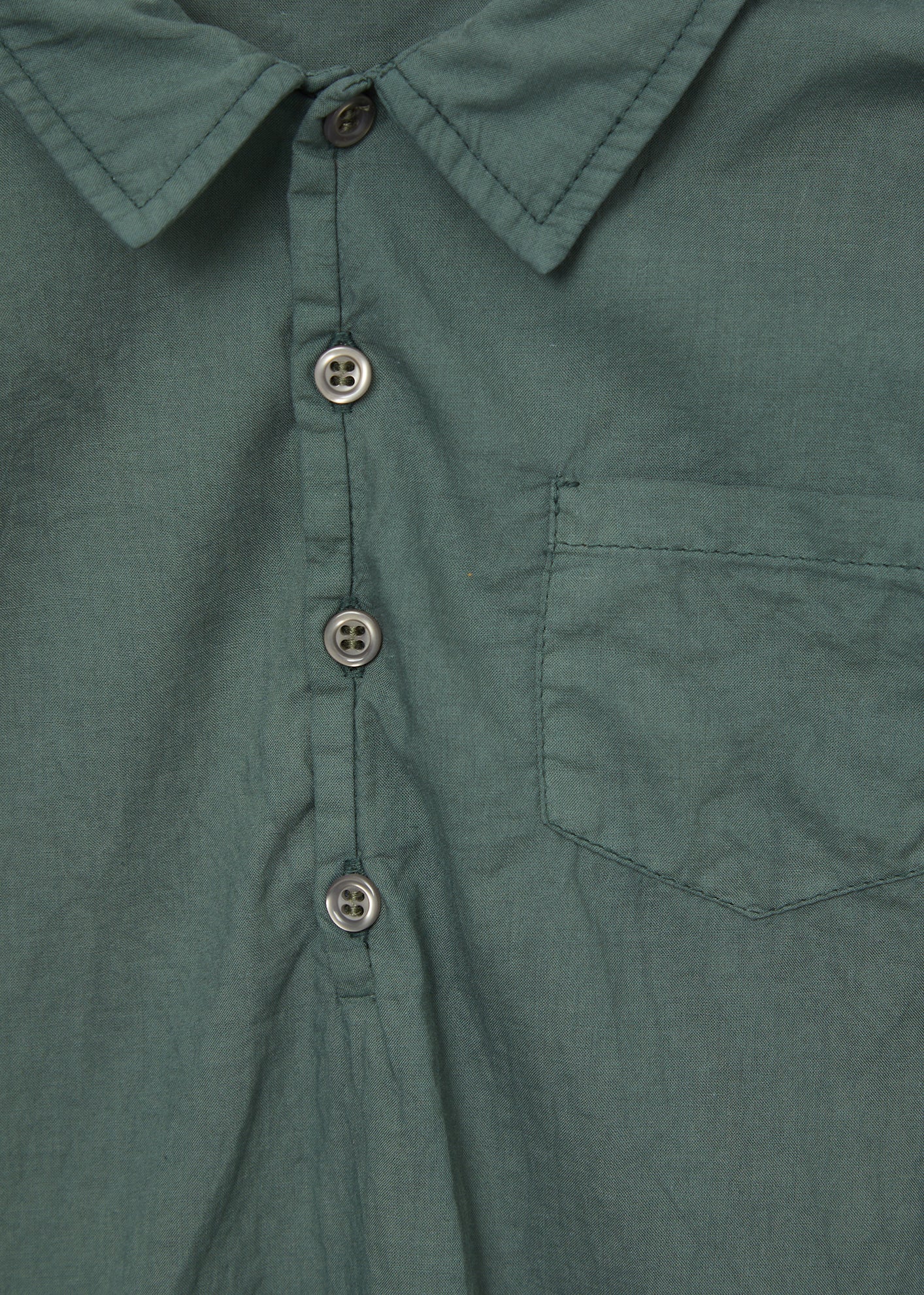 BULLSHARK CHILDREN'S COTTON SHIRT - BOTTLE GREEN