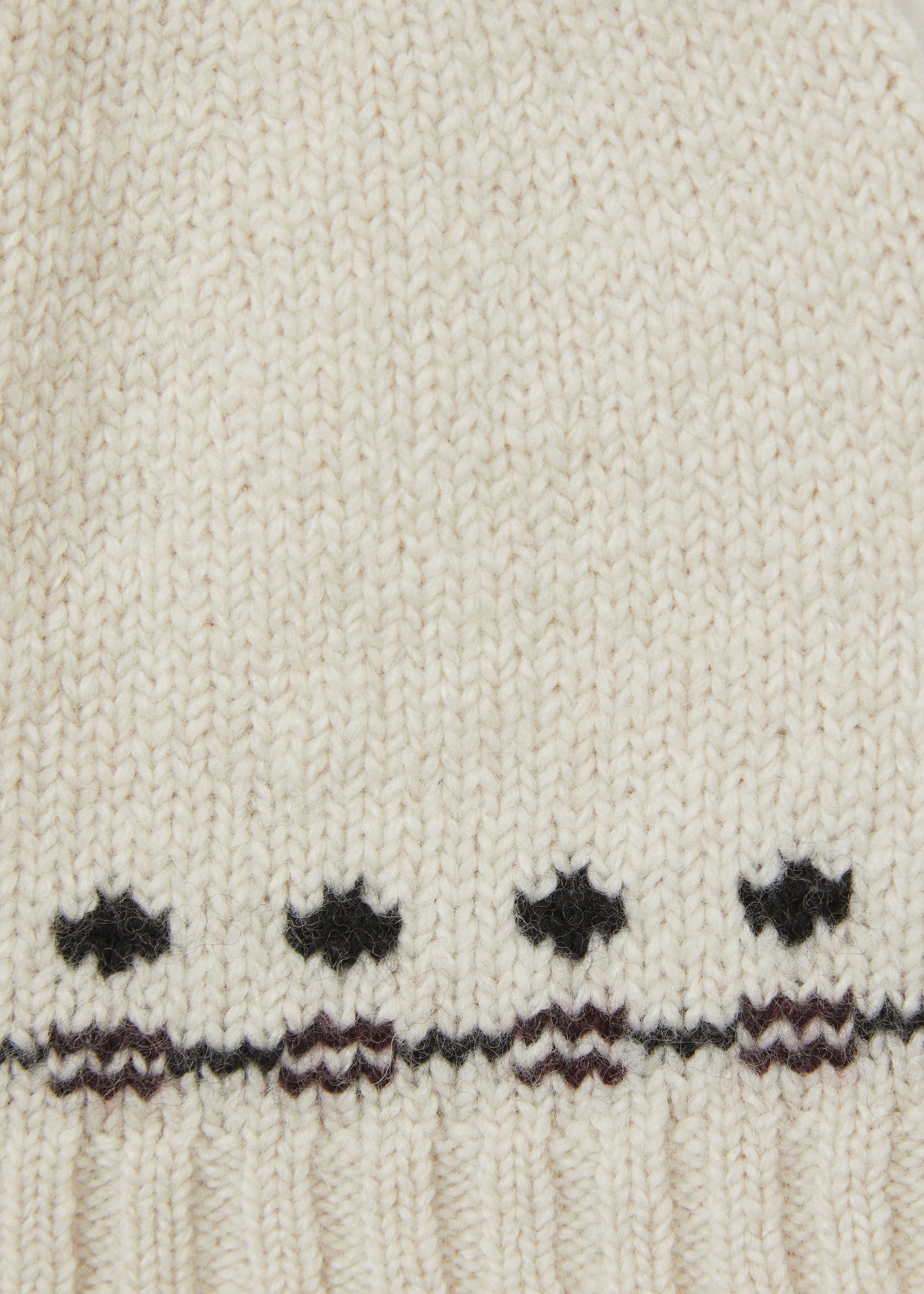 HOLLY BABY HAT MILK