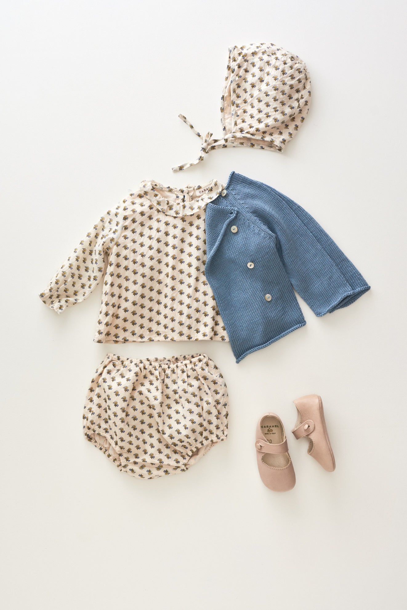 AMICIA BABY BLOUSE - POSEY DOT PRINT