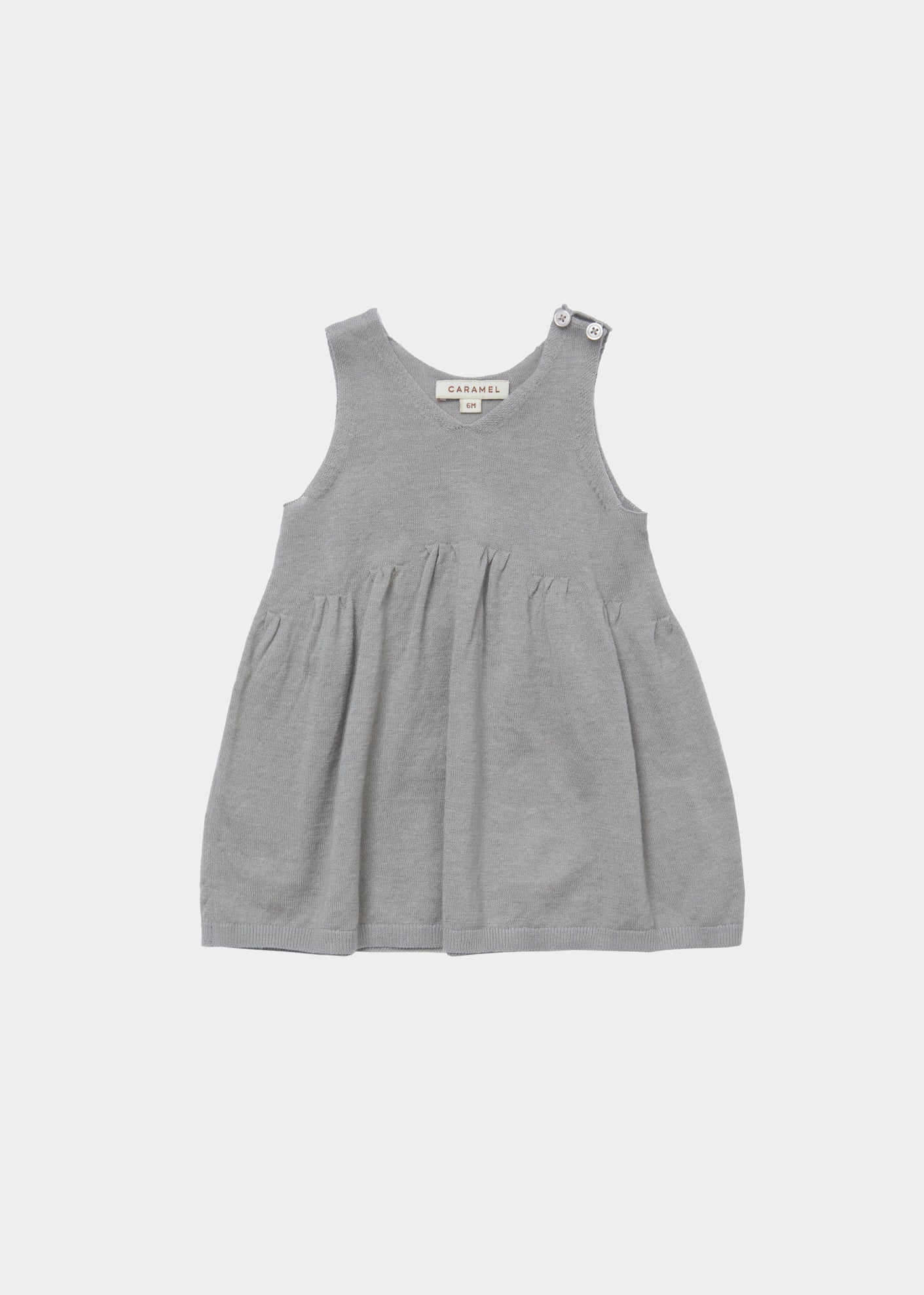 PORTEA BABY DRESS - GREY