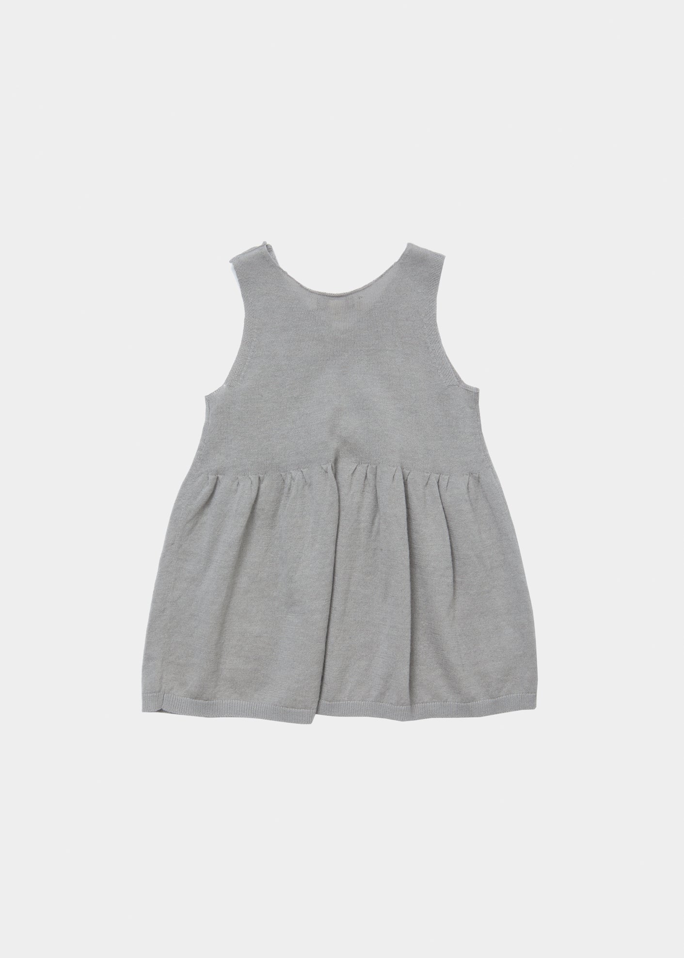 PORTEA BABY DRESS - GREY