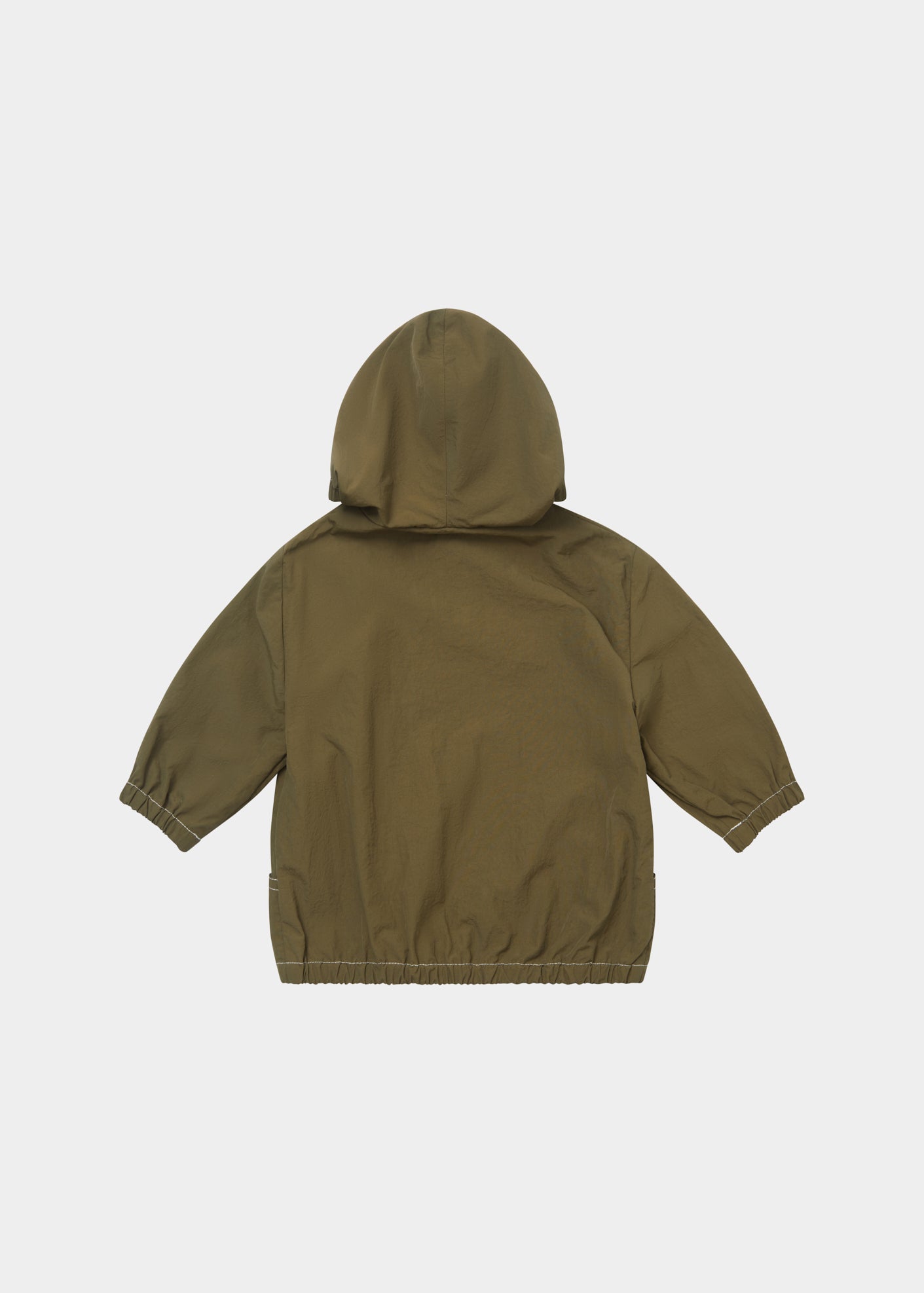LEDUM BABY HOODED COAT - TAUPE
