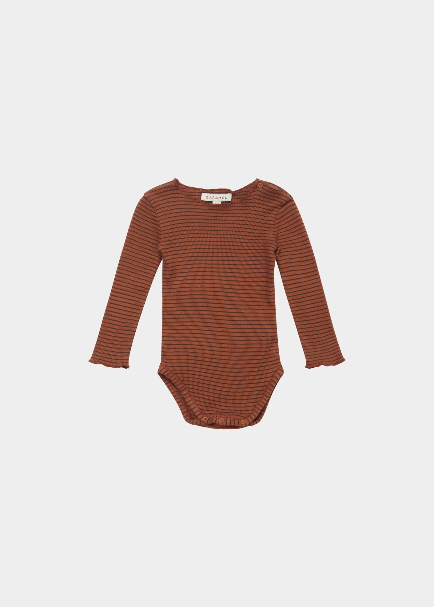 HANAU BABY ROMPER - NUTMEG