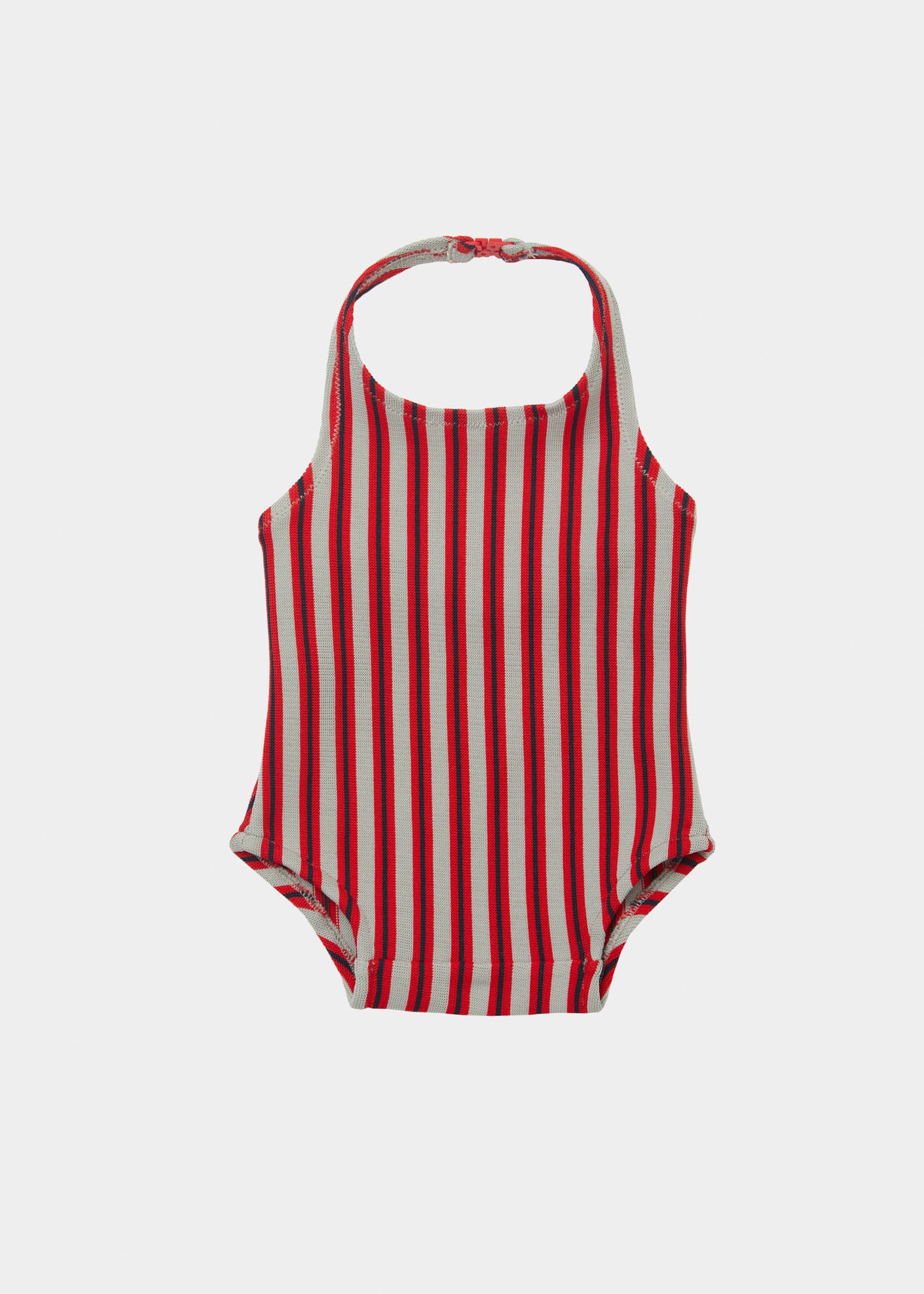 GILLENIA BABY SWIMSUIT - RASPBERRY STRIPE