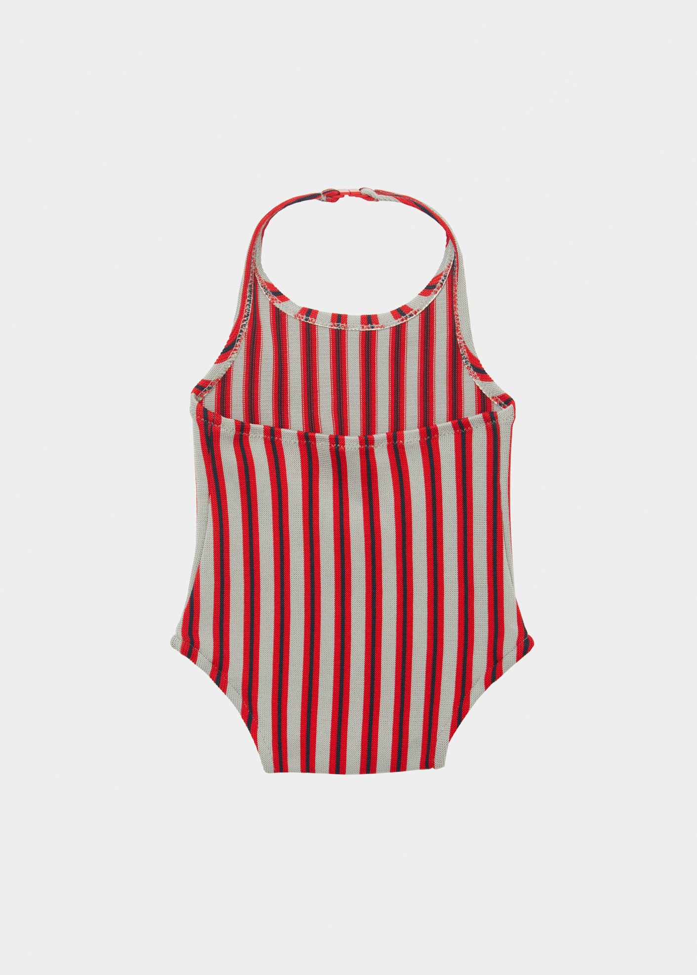 GILLENIA BABY SWIMSUIT - RASPBERRY STRIPE