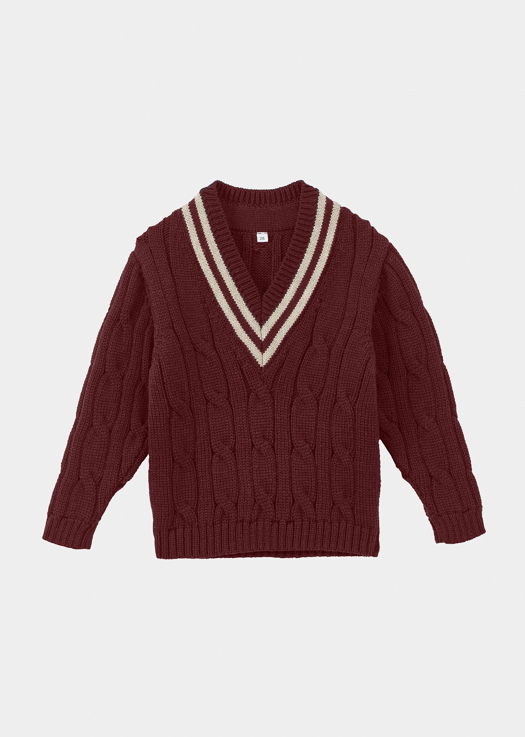 NOTTINGHAM CHILDREN'S KNIT JUMPER - BROWN