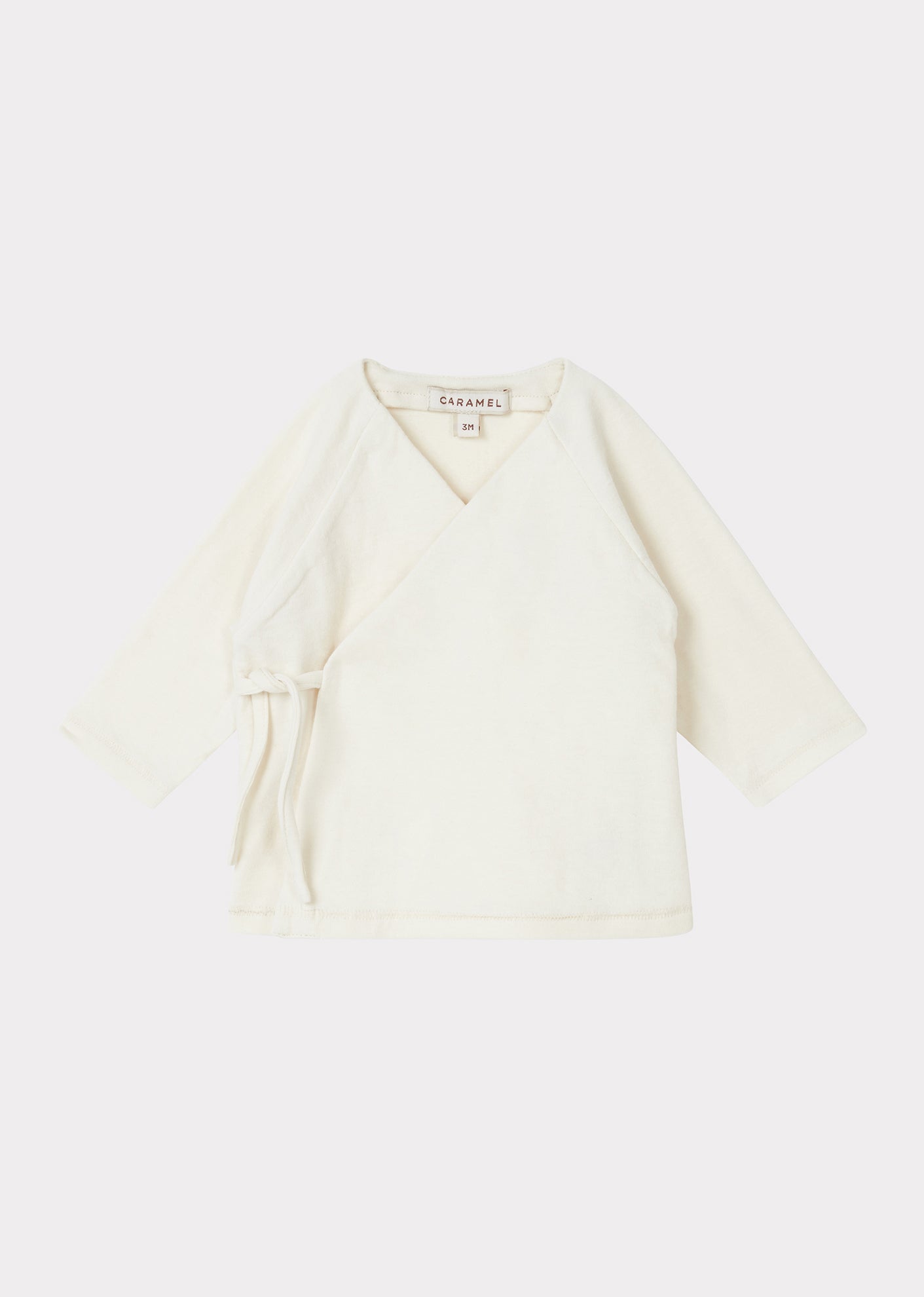 POCHARD WRAP CARDIGAN - CREAM