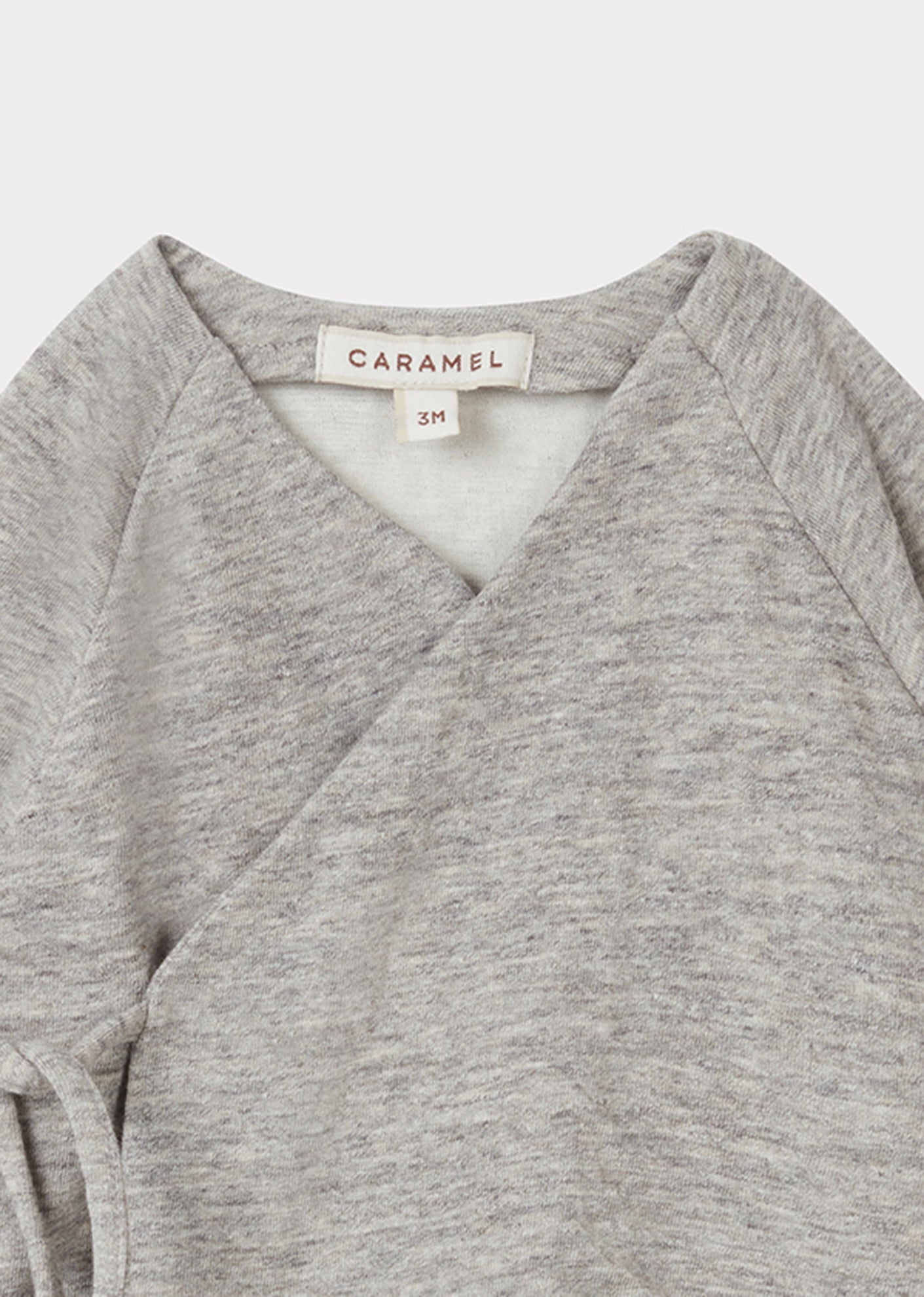 POCHARD GIFTING WRAP CARDIGAN - GREY MELANGE