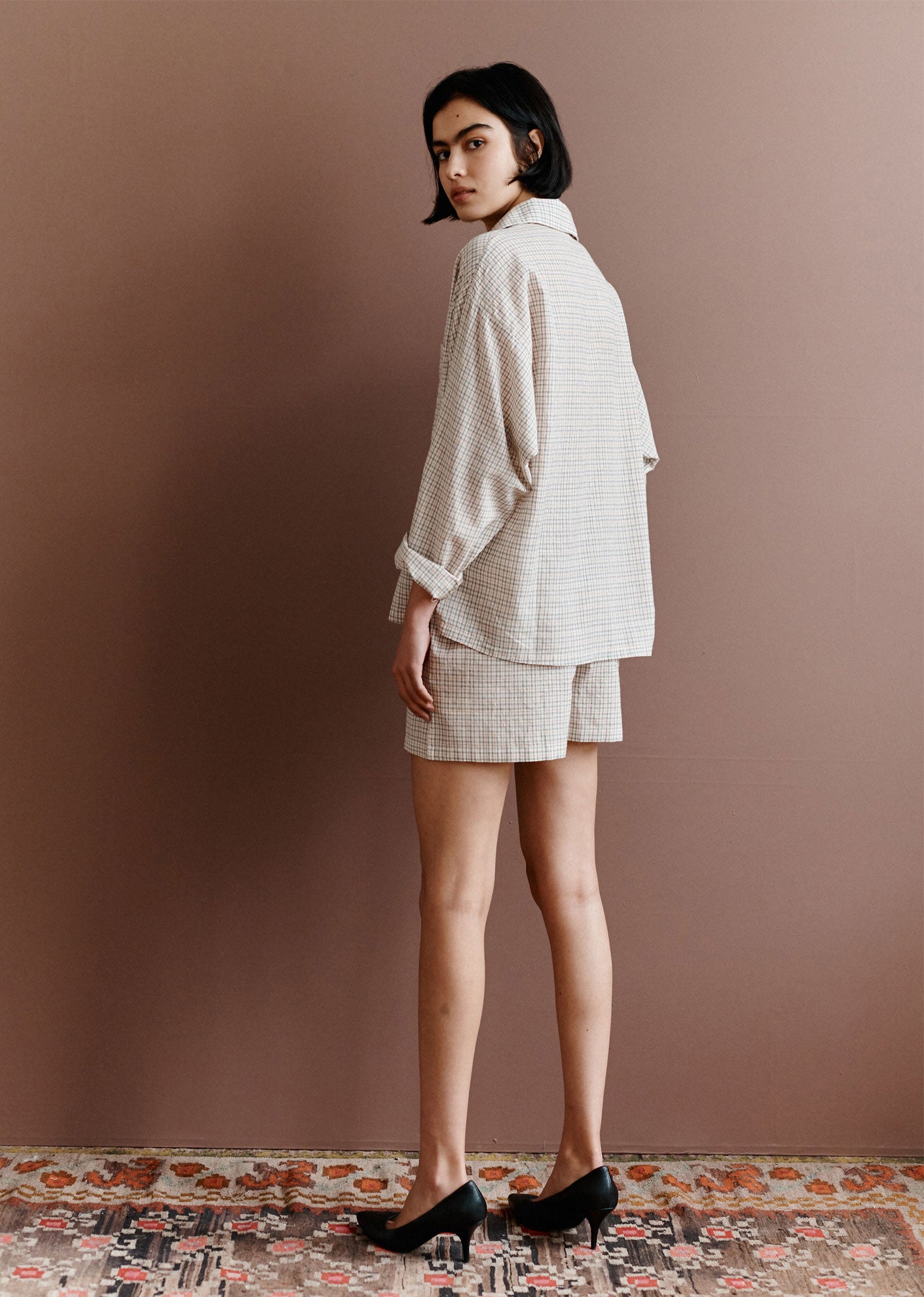 SS23---COTTON-SHIRT-ORANGE-CHECK-2