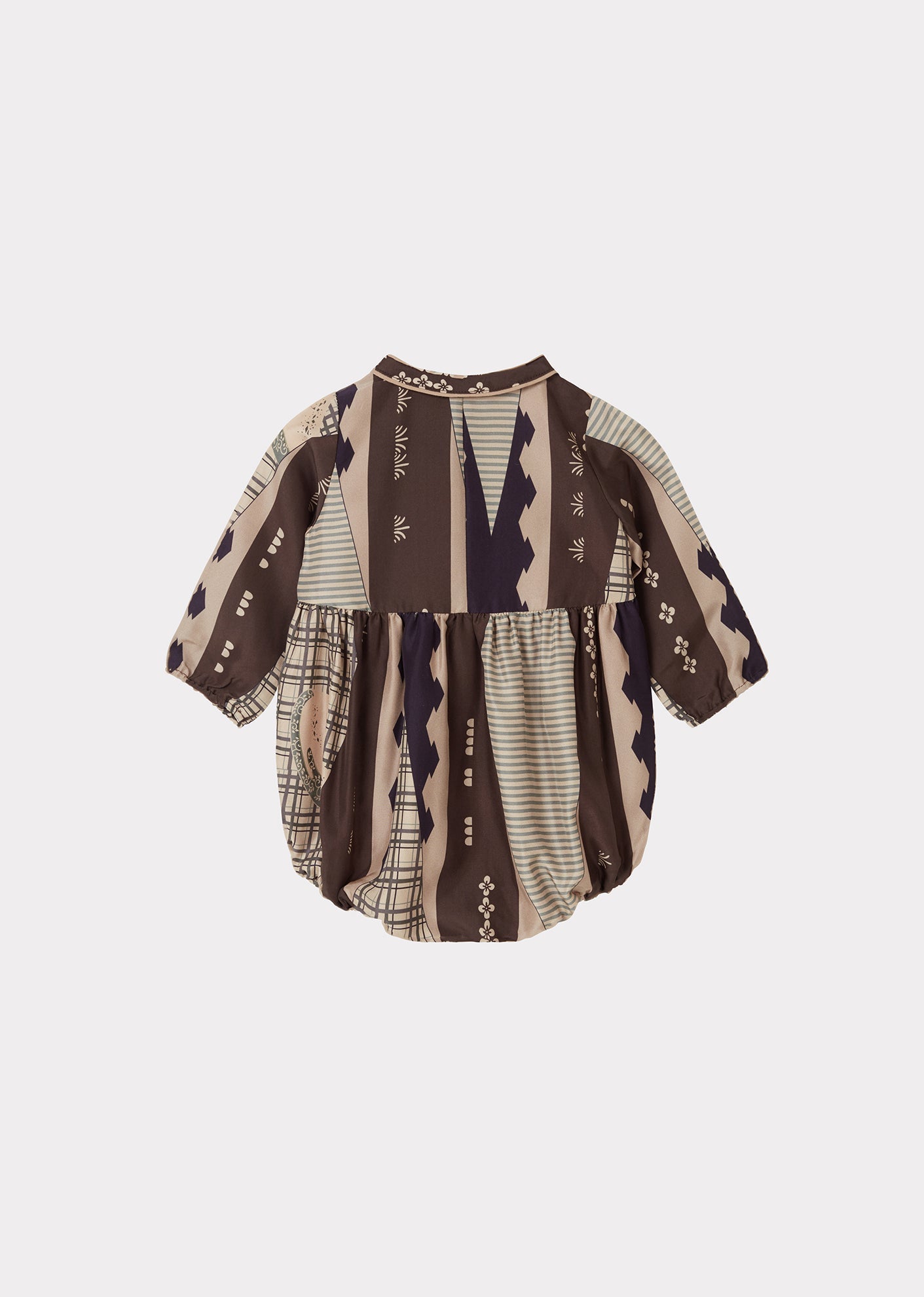 WRYNECK ROMPER - GEOMETRIC PRINT