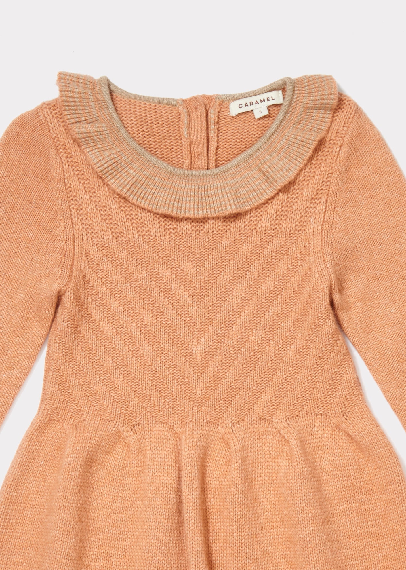 AMBERLEY DRESS - CORAL HAZE