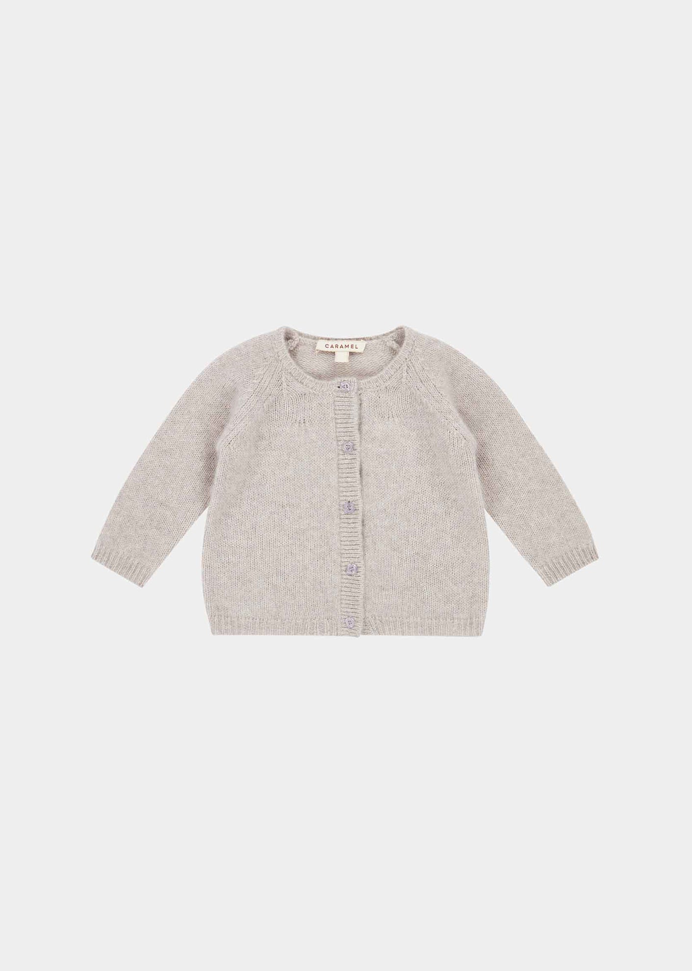 ROSA BABY CARDIGAN - STONE