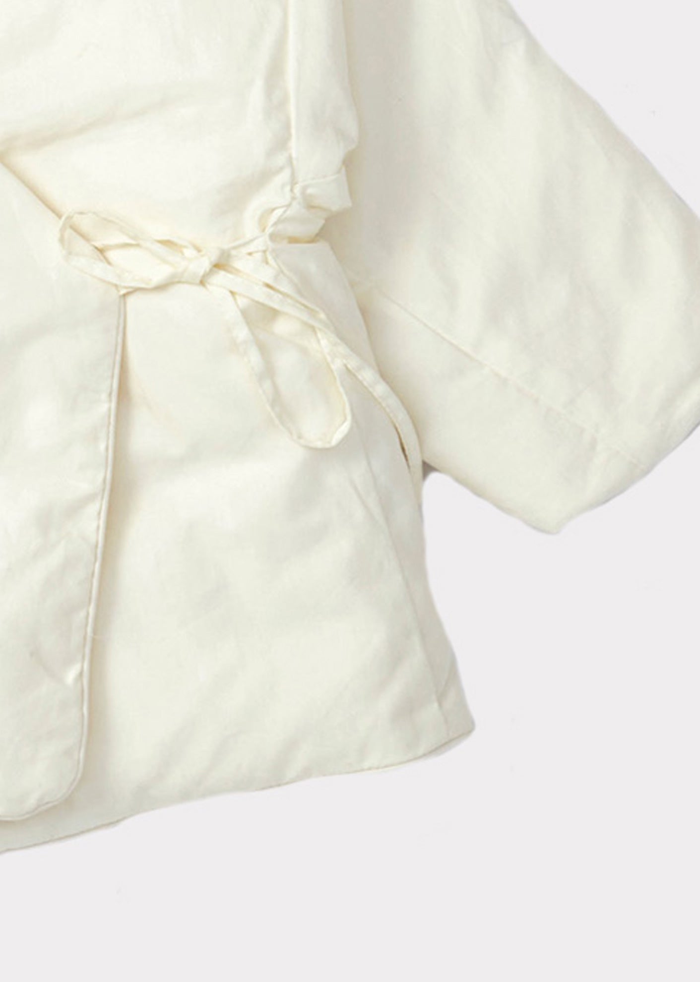 DOWN FILLED BABY JACKET AND BONNET - CREAM