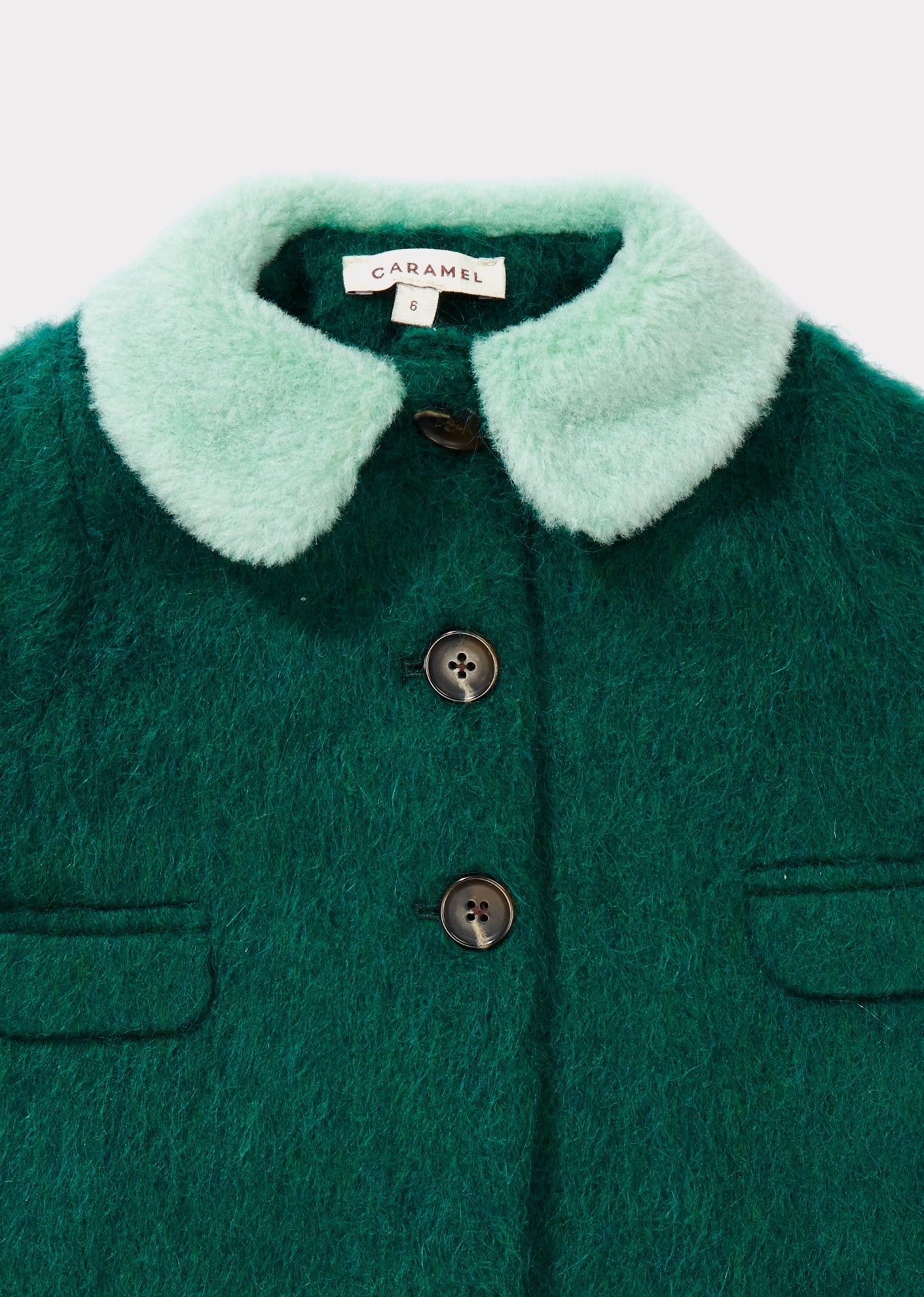 FLAMINGO BABY COAT - EMERALD GREEN