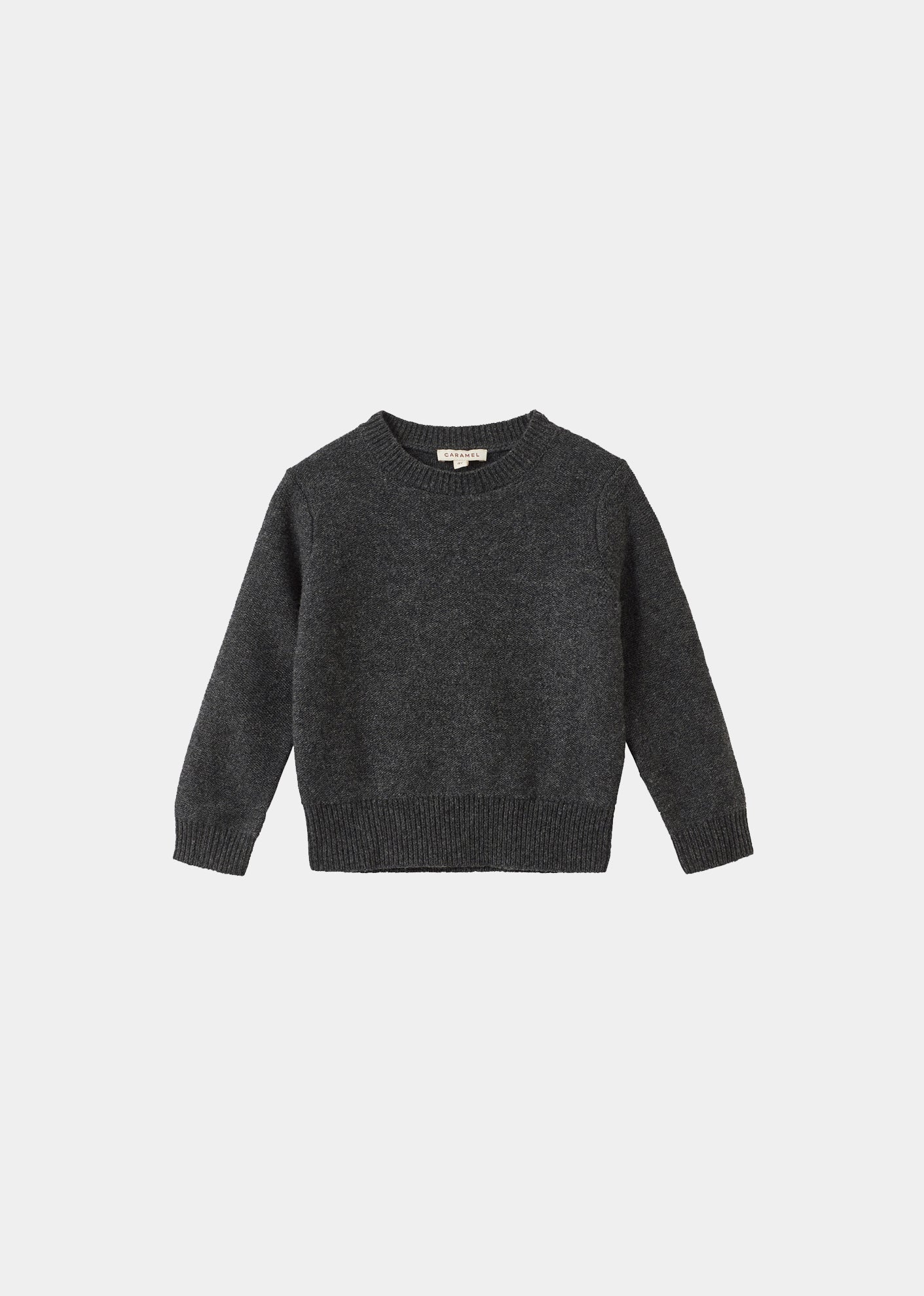 Caramel Luxury Jay Children's Jumper Dark Grey