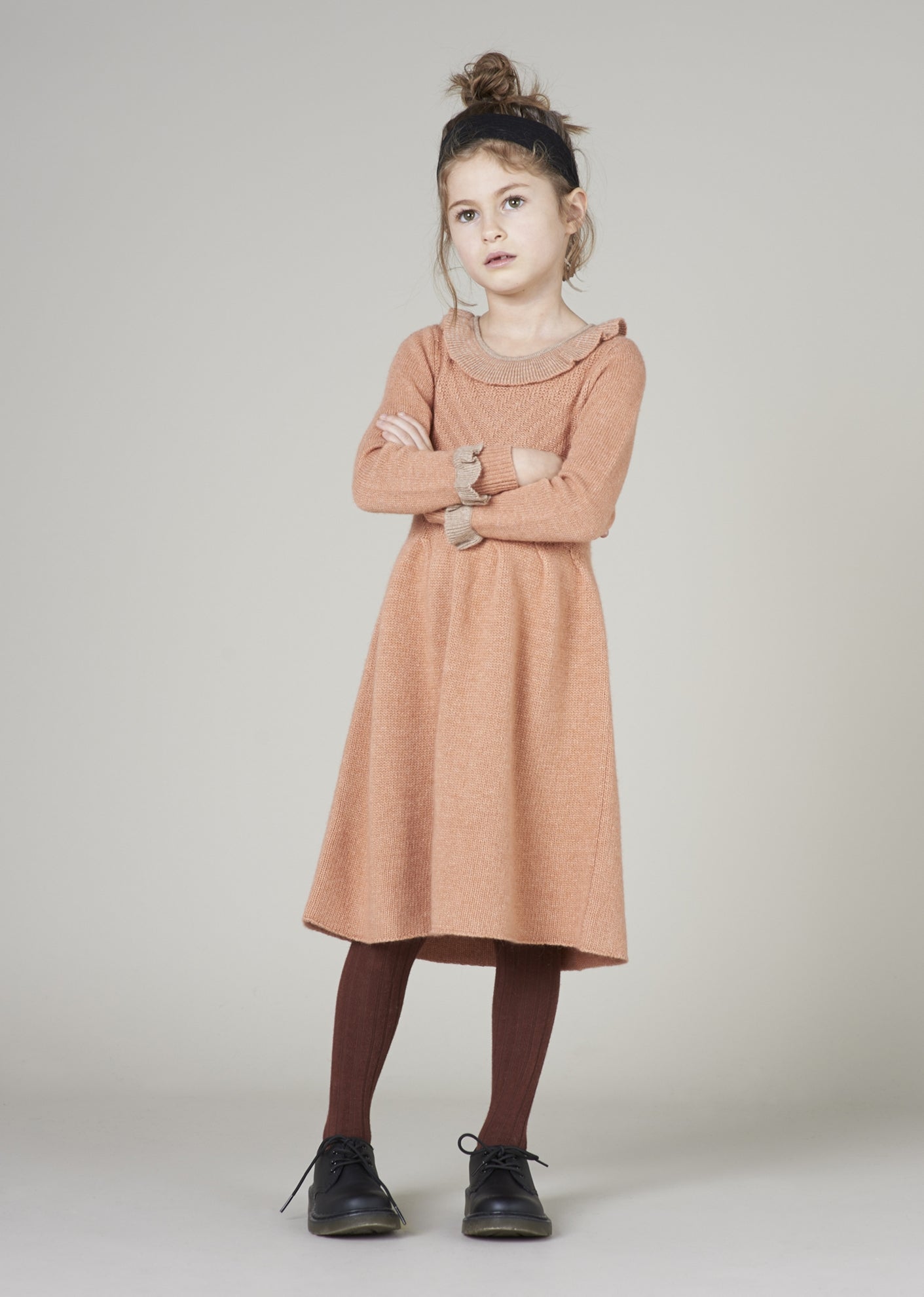 AMBERLEY DRESS - CORAL HAZE