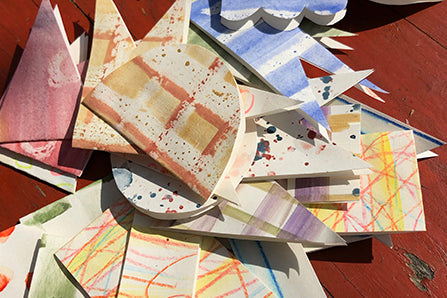 CARAMEL Bunting Making