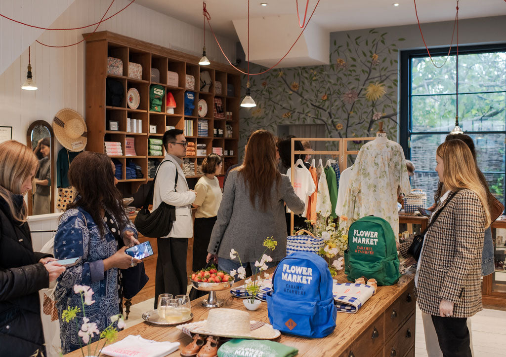 CARAMEL x TAMBERE 'Flower Market' launch!