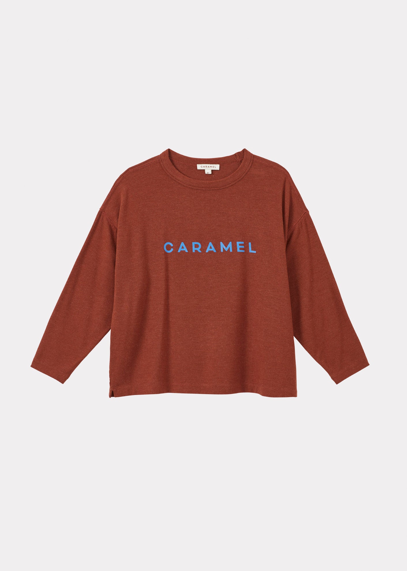 BUDE OVERSIZE LONG SLEEVE T-SHIRT - BURGUNDY