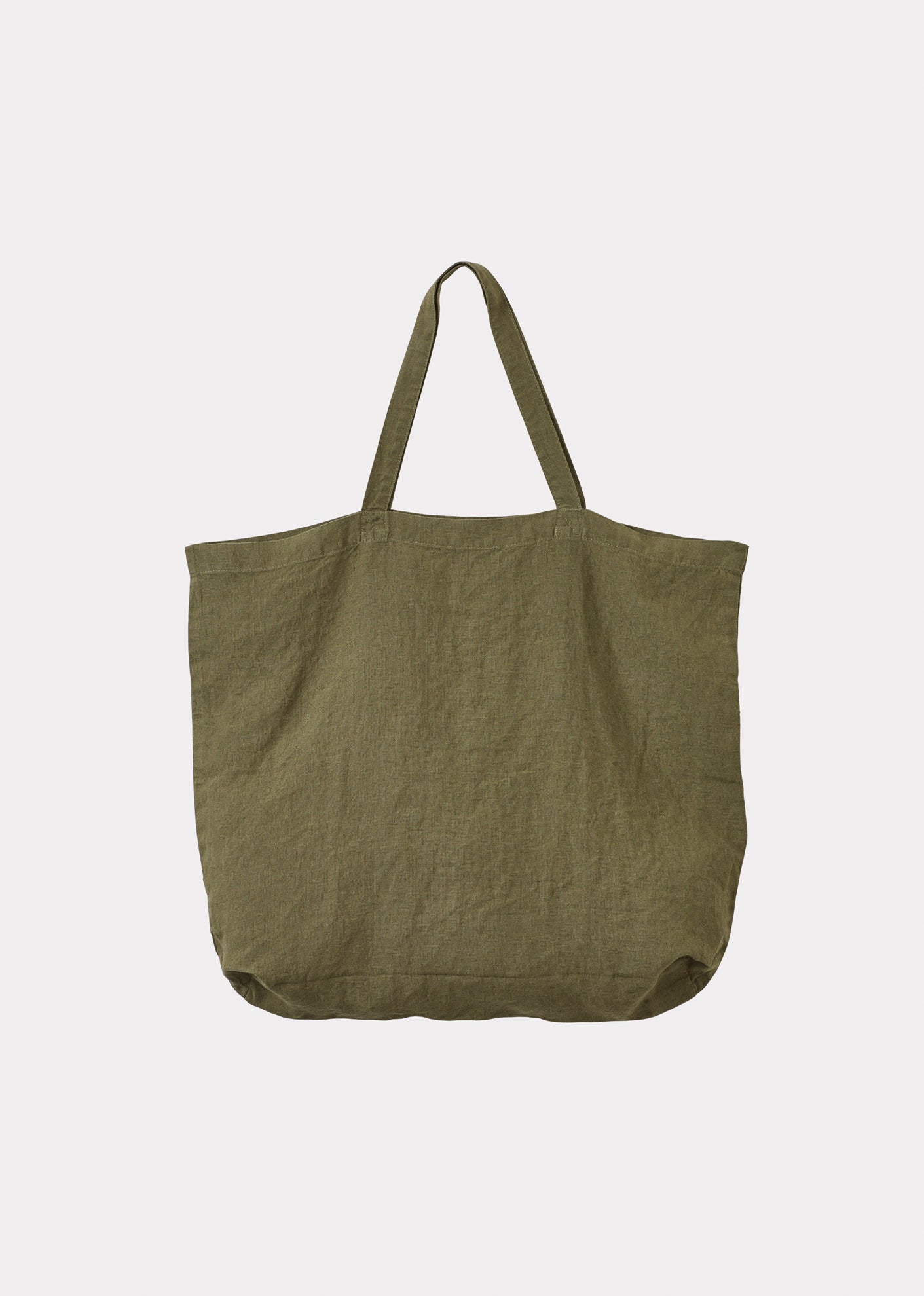 LINEN BAG - KHAKI GREEN