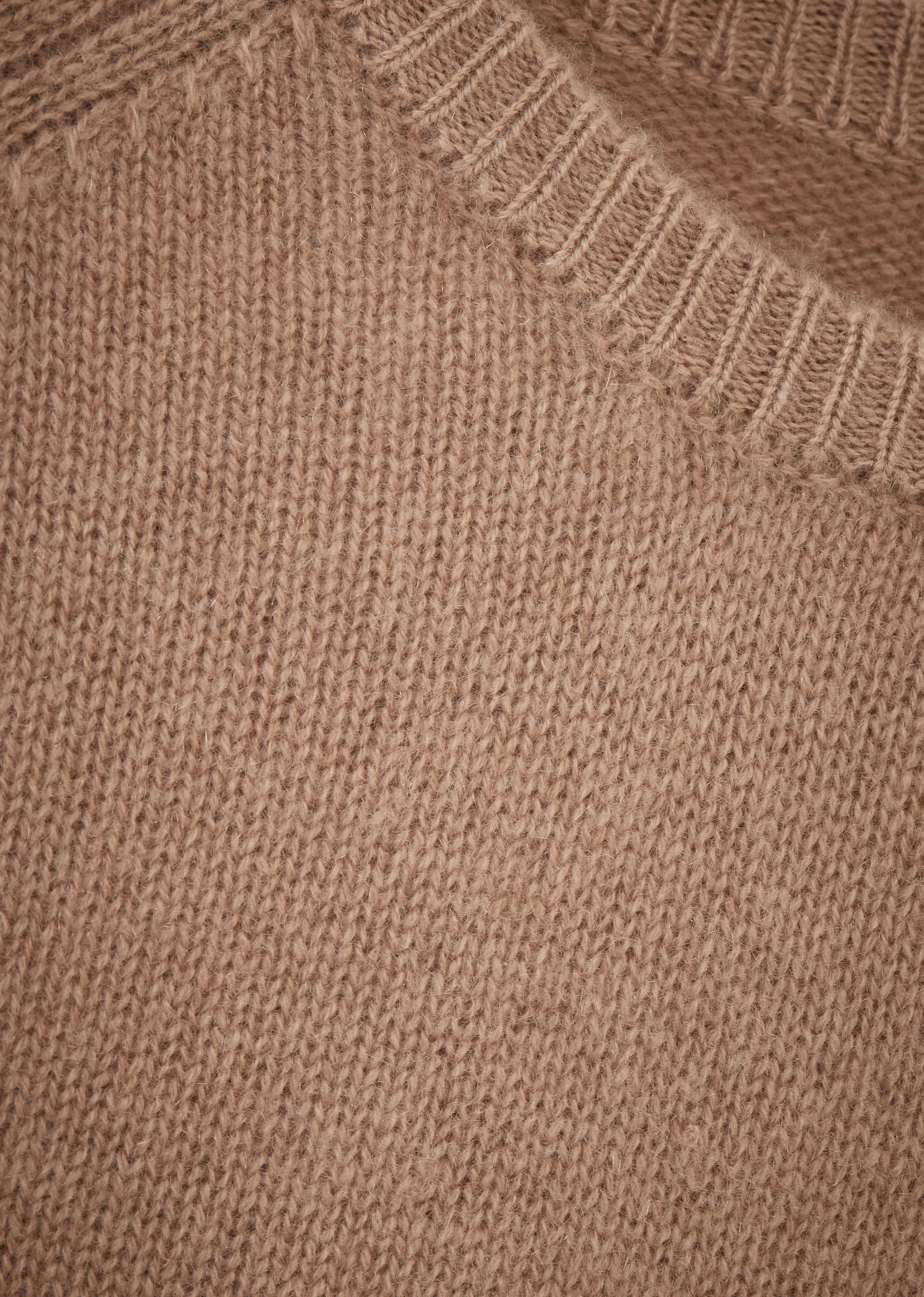 POA WOMEN'S CASHMERE JUMPER - CAMEL
