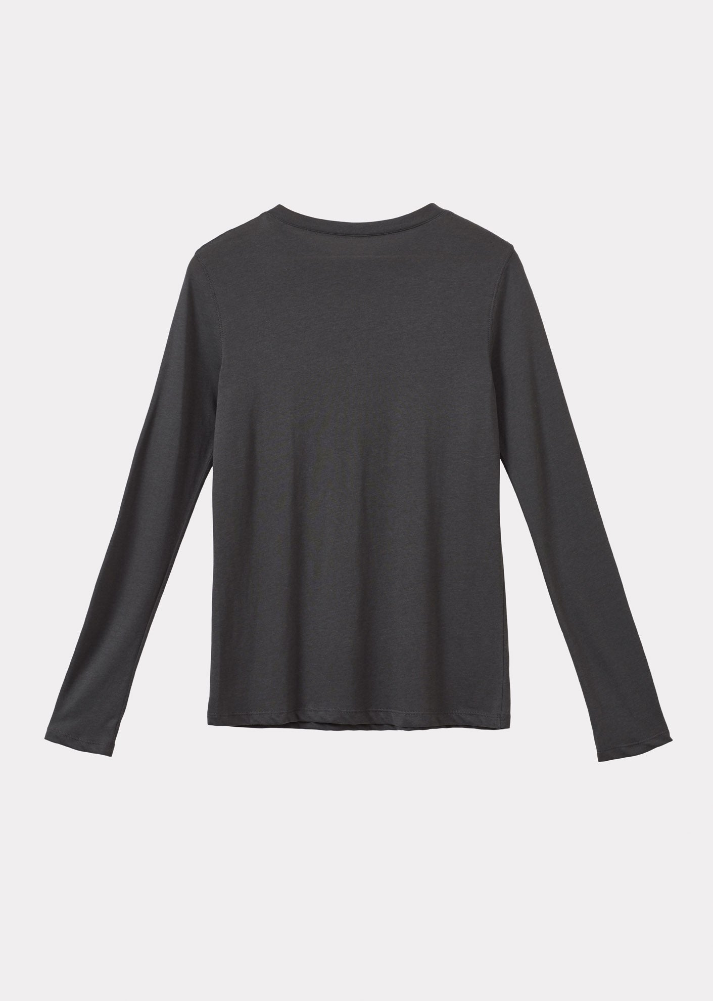 LONG SLEEVE T-SHIRT - CHARCOAL