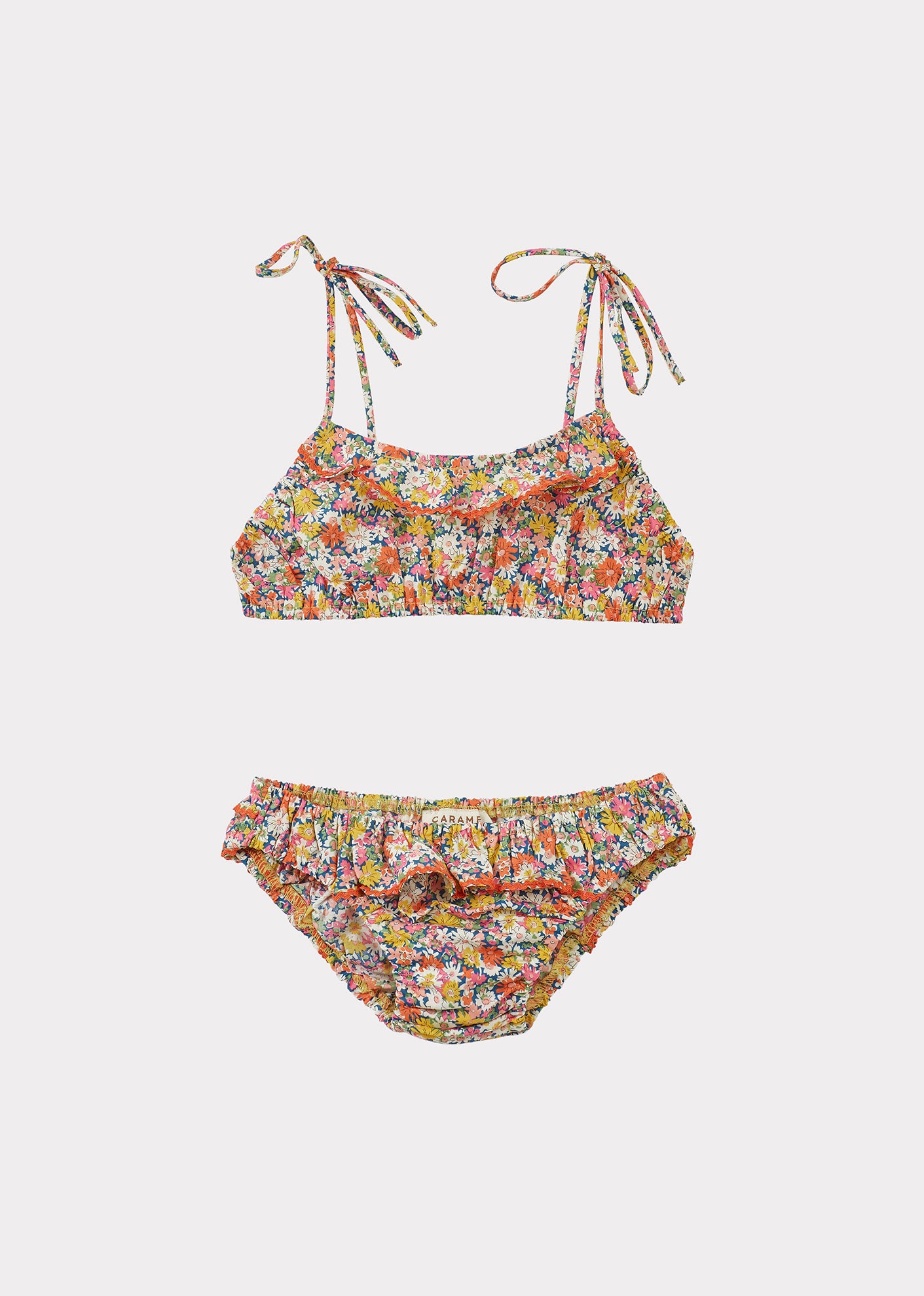 EGERIA GIRL'S COTTON BIKINI - LIBERTY PRINT