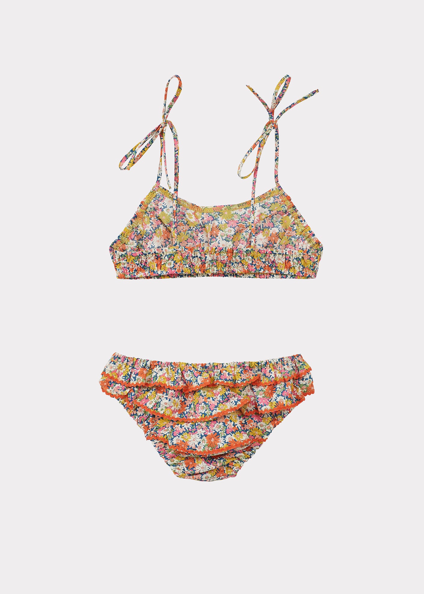 EGERIA GIRL'S COTTON BIKINI - LIBERTY PRINT