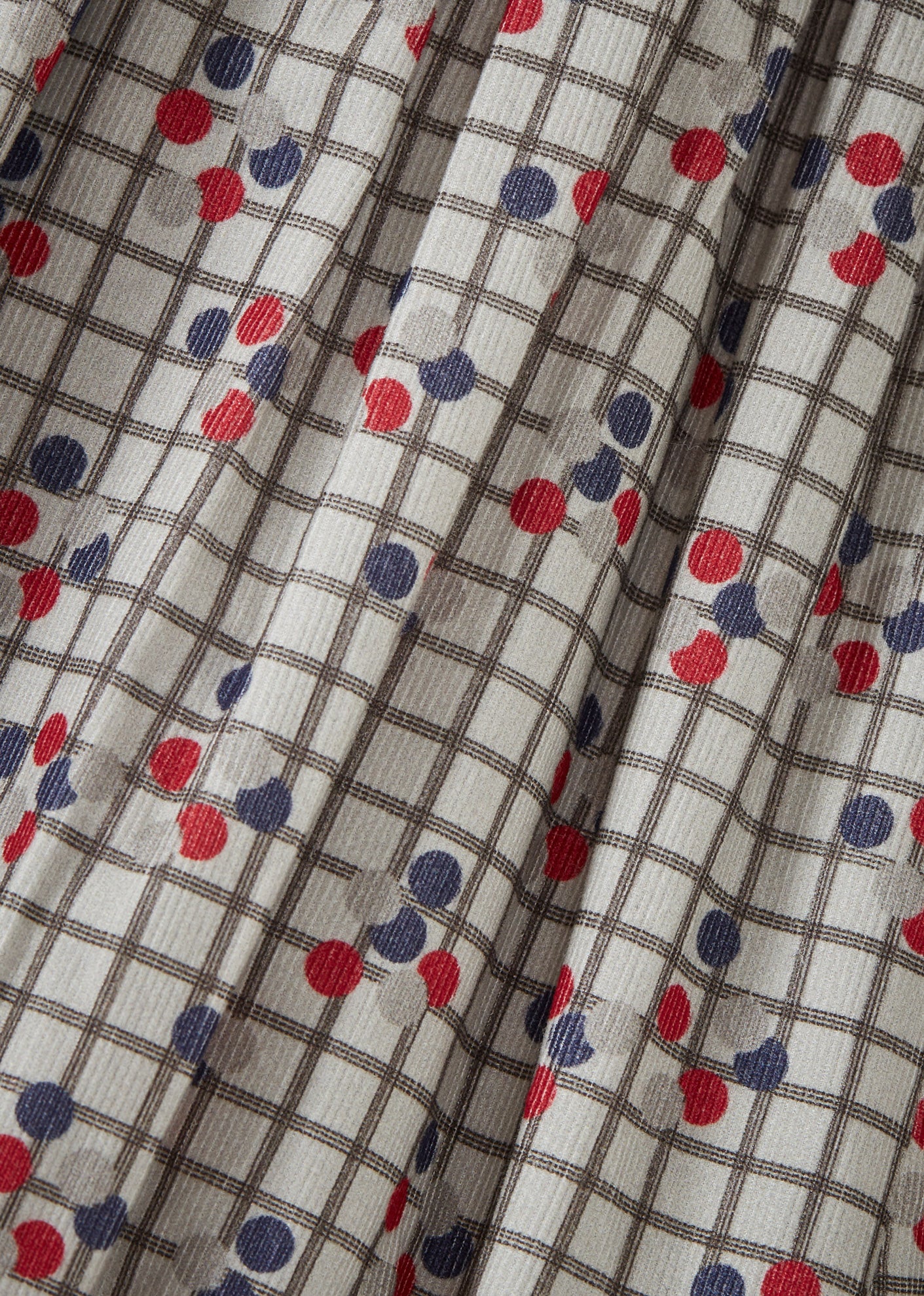 BOBBY CHILDREN'S COTTON CORDUROY TROUSERS - DOTTY CHECK