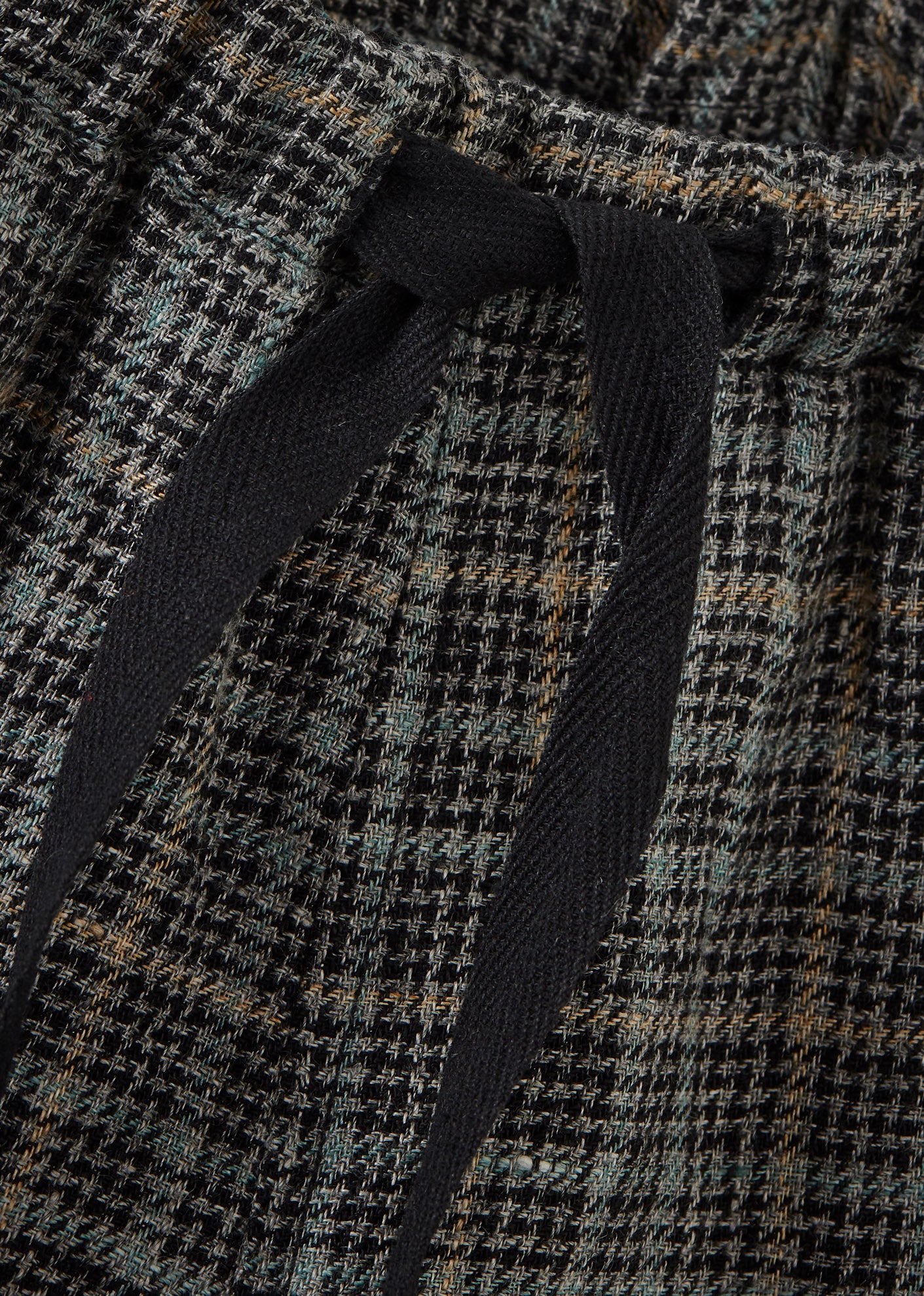 CHESTNUT CHILDREN'S TROUSERS - CHARCOAL CHECK