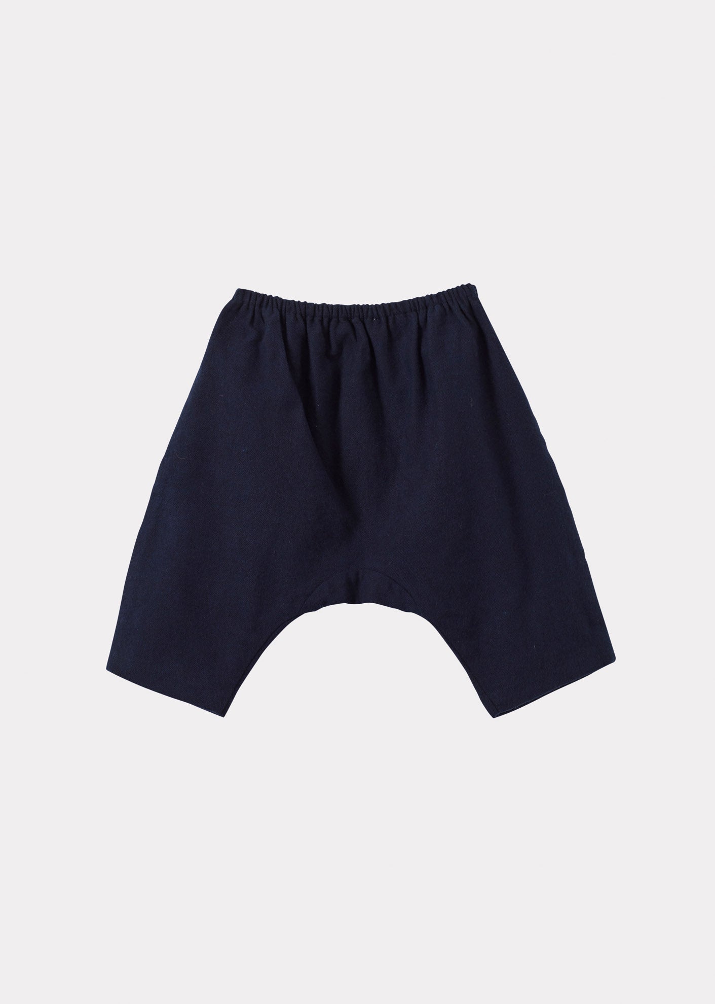 CLEMENT BABY COTTON TOP AND TROUSERS SET - NAVY
