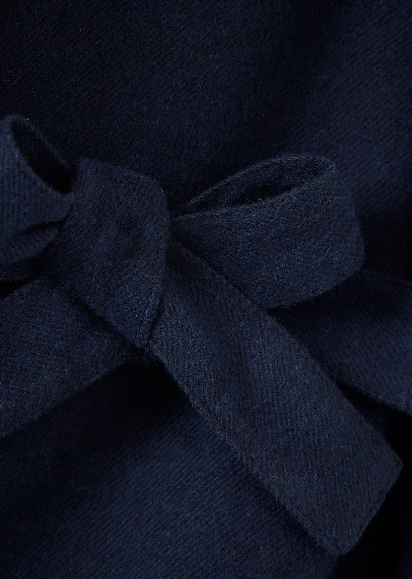 CLEMENT BABY COTTON TOP AND TROUSERS SET - NAVY