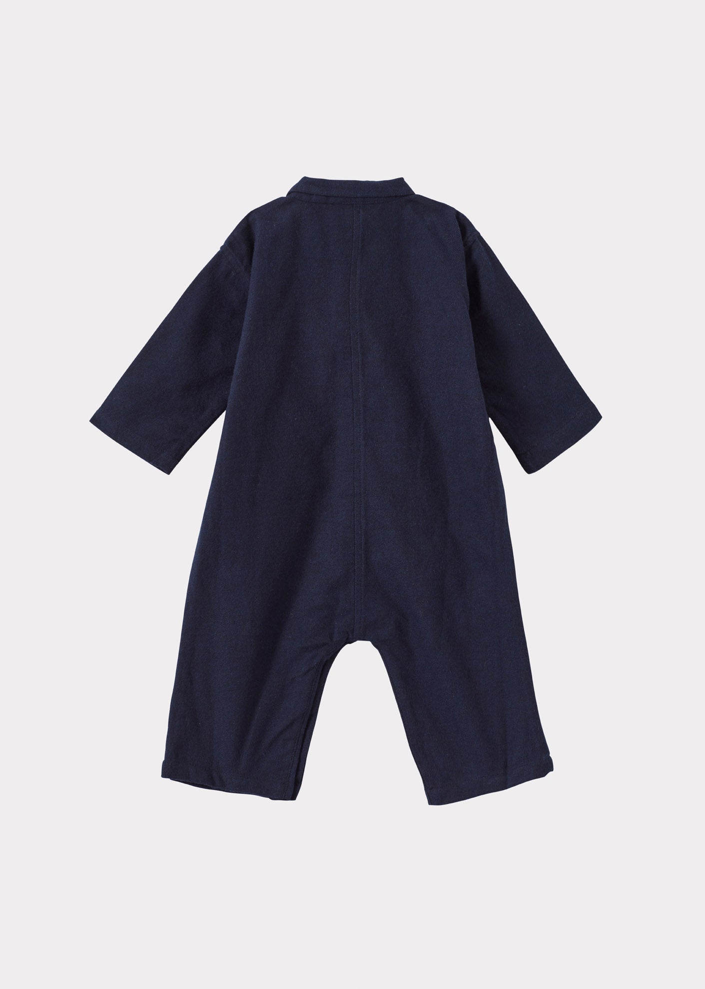 COSMOS BABY COTTON ROMPER - NAVY