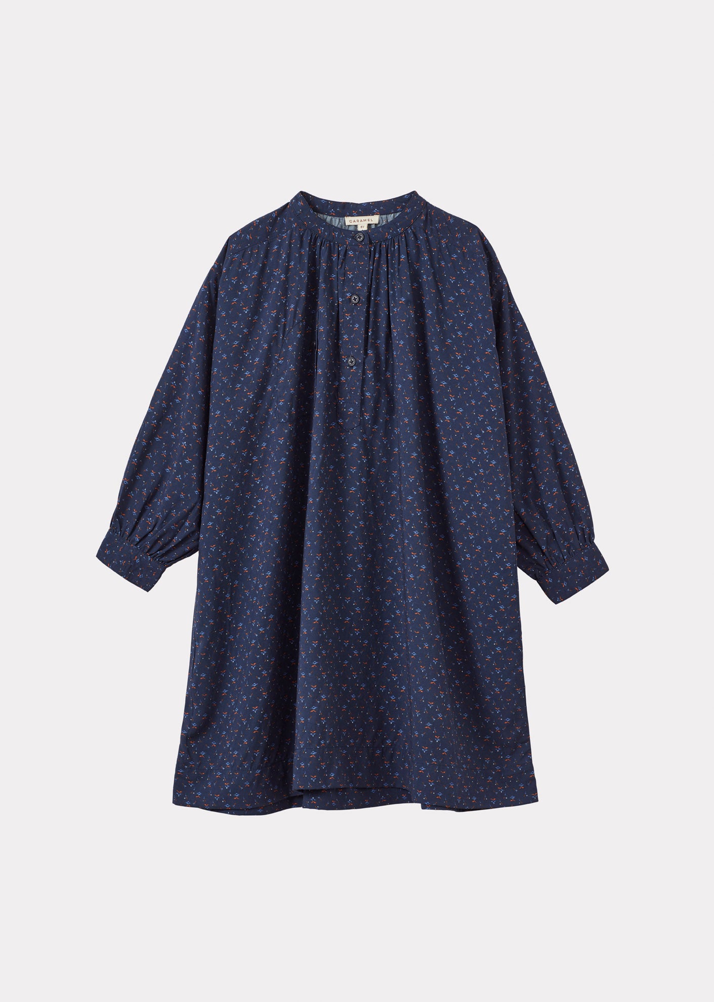 YEW GIRL'S COTTON DRESS - PIXEL PRINT