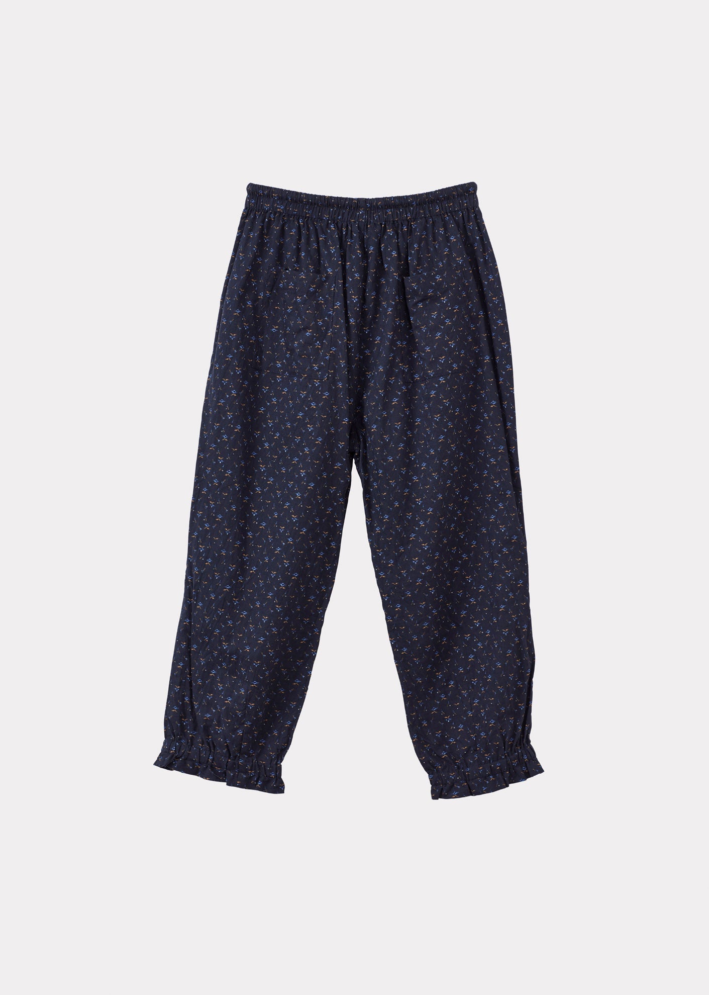 WOODPIGEON CHILDREN'S COTTON TROUSERS - PIXEL PRINT
