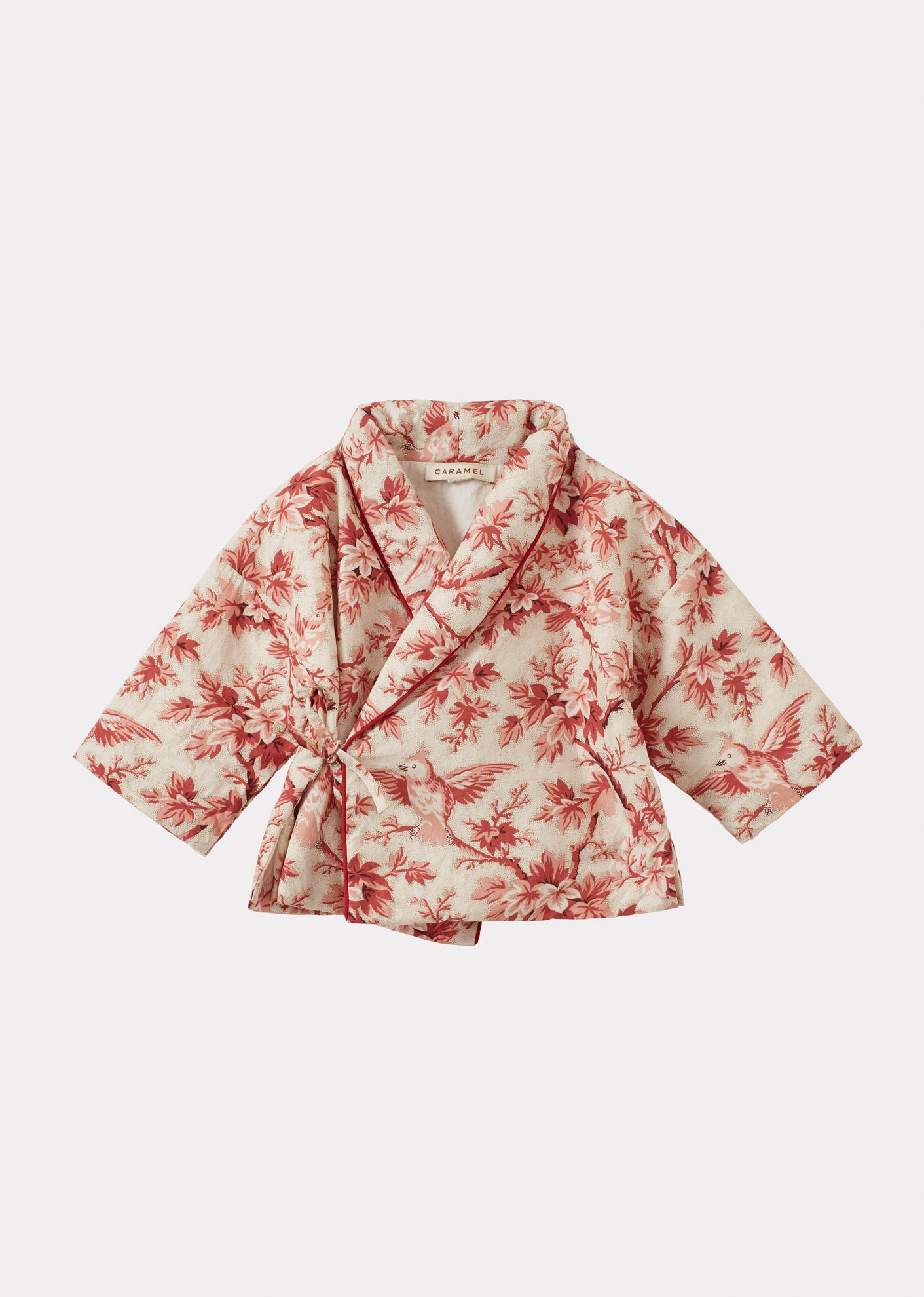 CASSIUS COTTON BABY SET - PINK TREE TOP PRINT